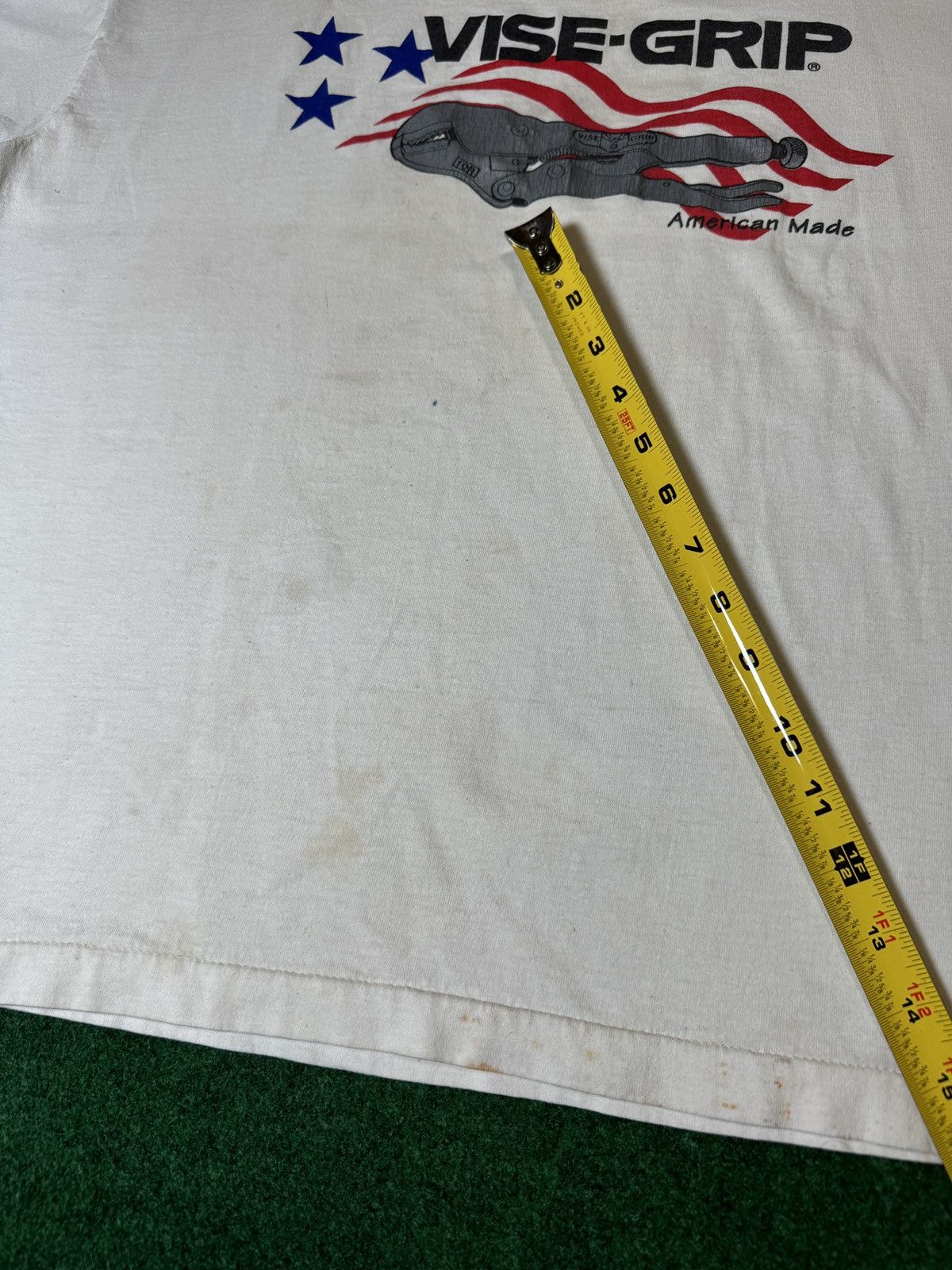 Fruit Of The Loom × Vintage Vintage 90s Vise Grip American Made Tools Mens XL T Shirt Size US XL / EU 56 / 4 - 7 Thumbnail