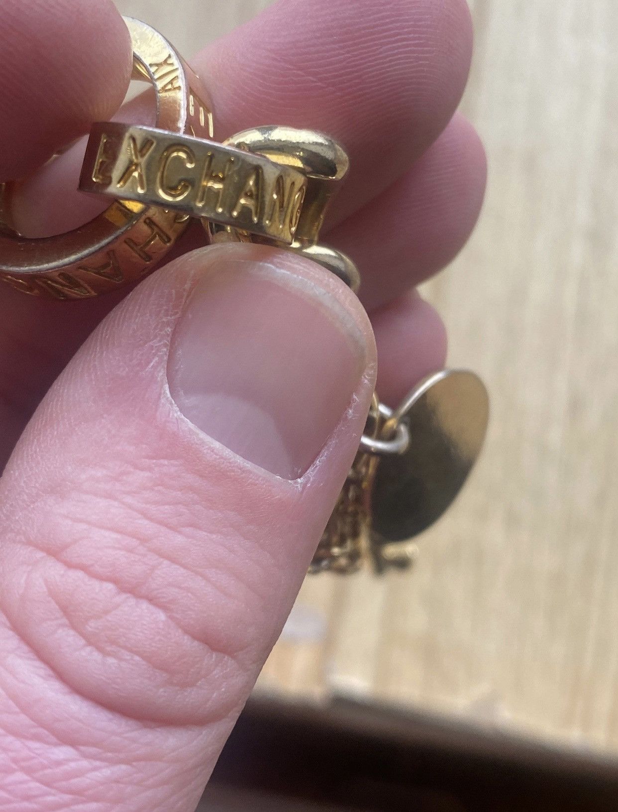 Armani Exchange Vintage Armani Exchange Charm Bracelet 2000s Size ONE SIZE - 4 Thumbnail