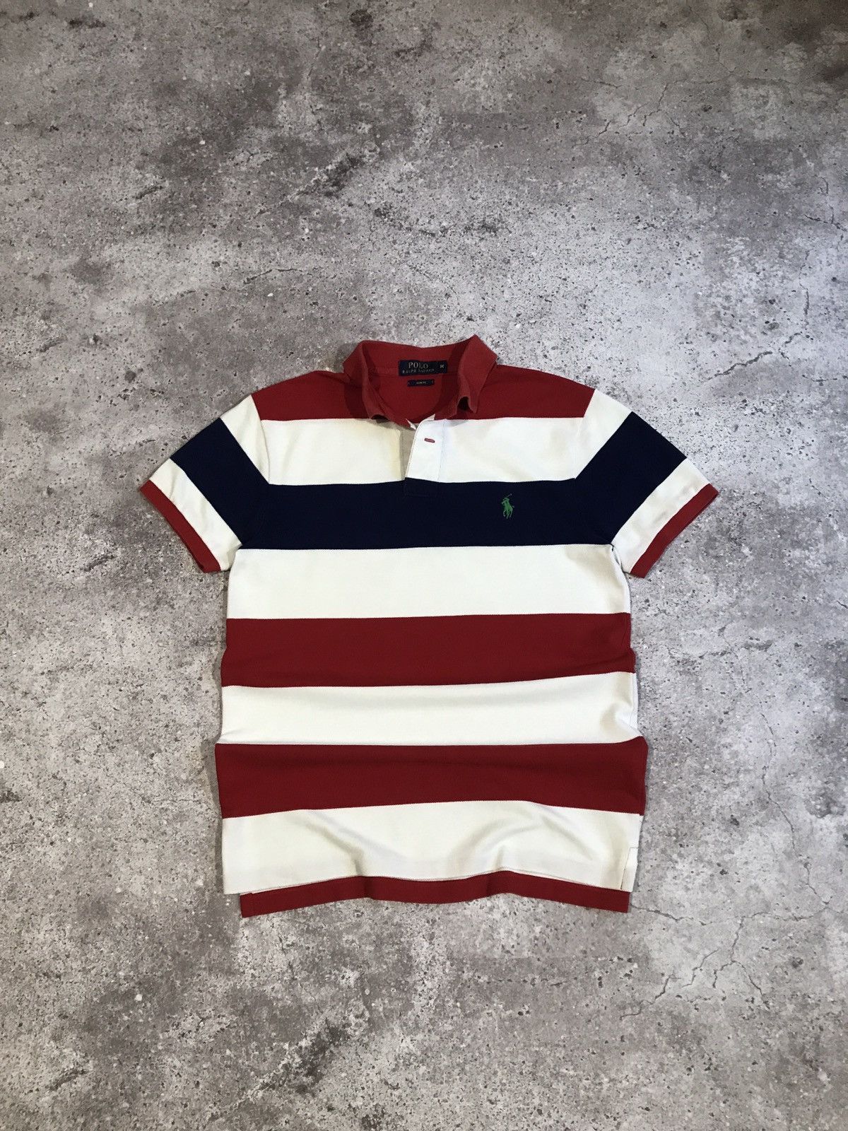 Polo Ralph Lauren × Ralph Lauren × Vintage Vintage Y2K T-Shirt Polo Ralph Lauren Embroiled Logo M Size US M / EU 48-50 / 2 - 2 Thumbnail