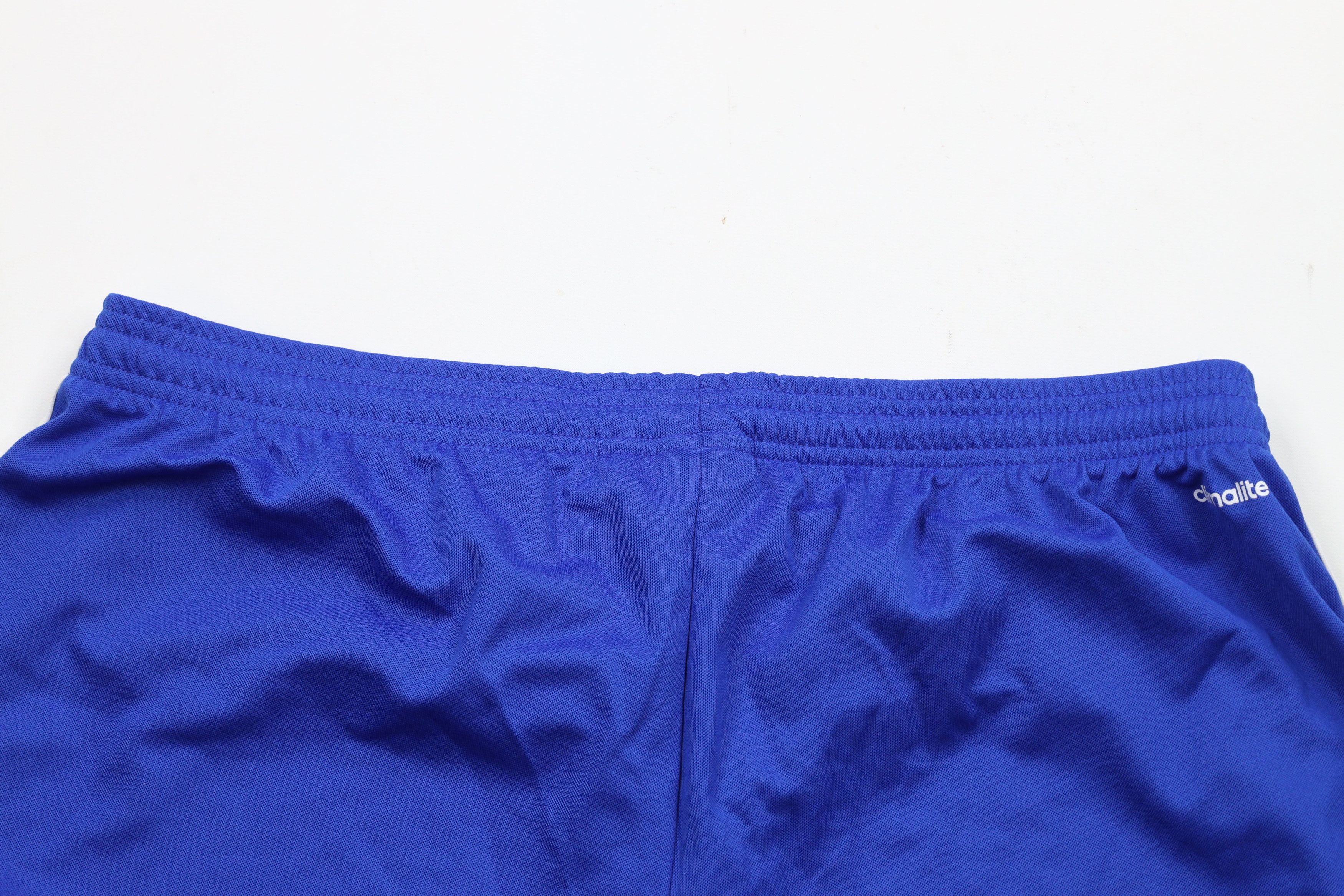 Adidas × Vintage Vintage Adidas Striped Running Soccer Shorts Royal Blue Size 34" / US 12 / IT 48 - 7 Thumbnail