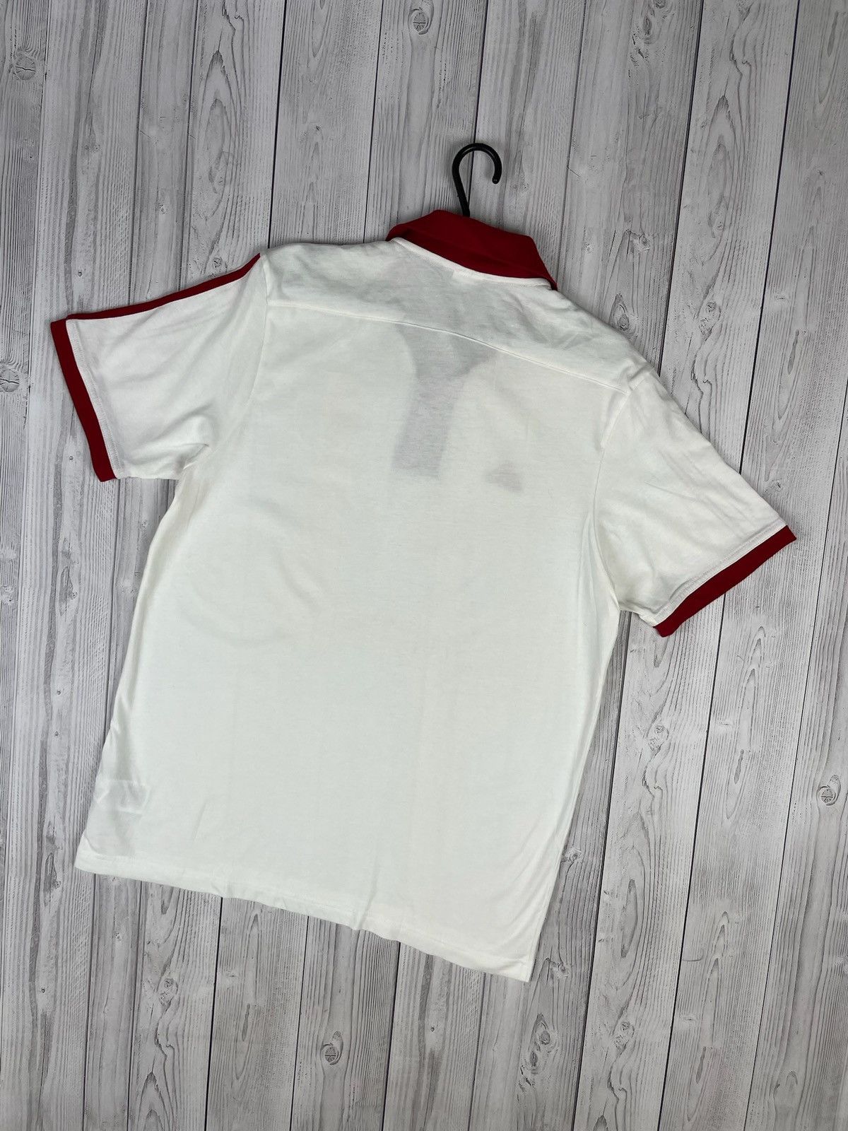 Vintage Vintage AC Milan soccer polo white rare logo size L Size US L / EU 52-54 / 3 - 7 Thumbnail