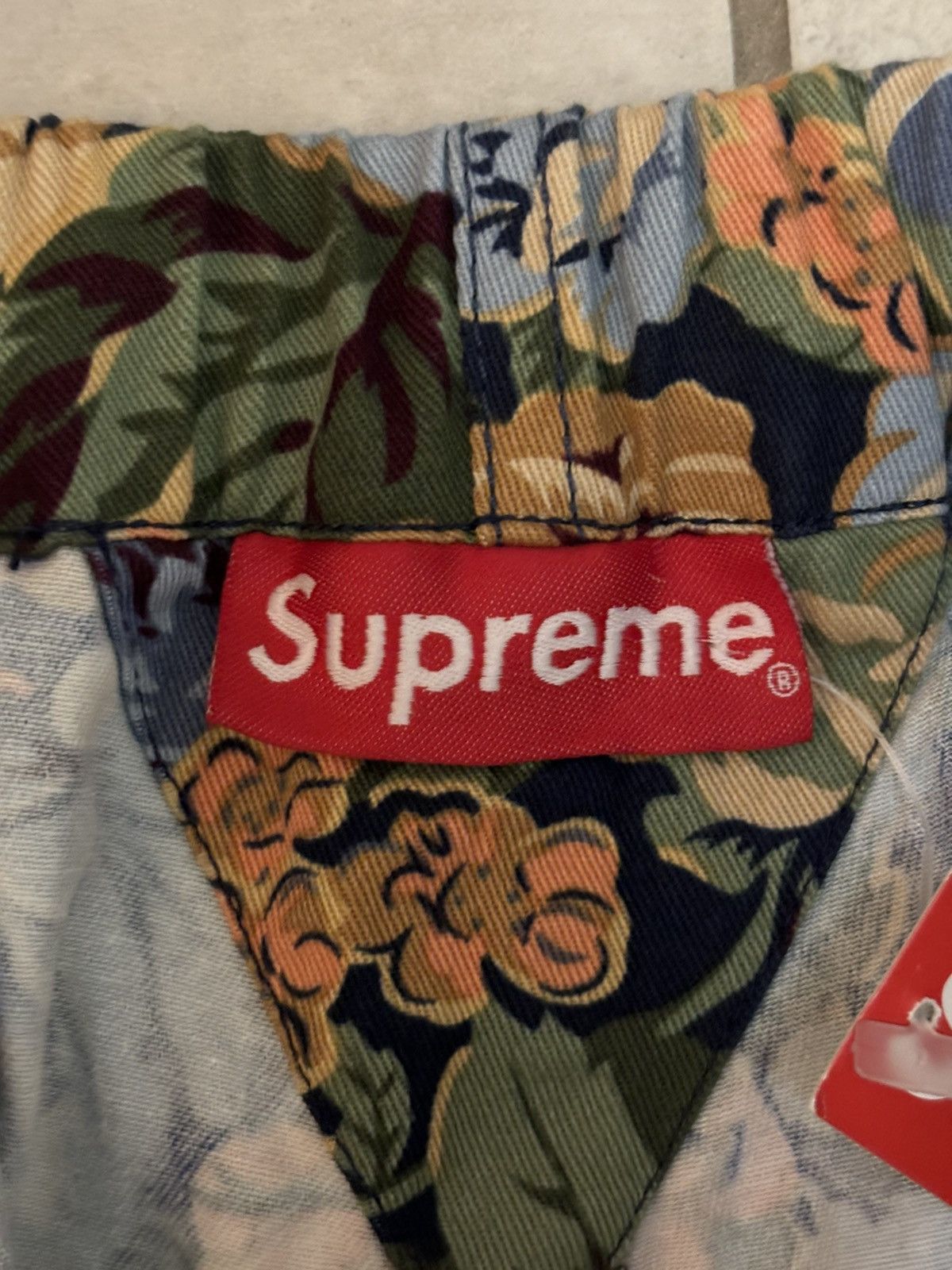 Supreme rare new w/tags FW 2014 Supreme Floral Flower navy pants Size US 30 / EU 46 - 10 Thumbnail