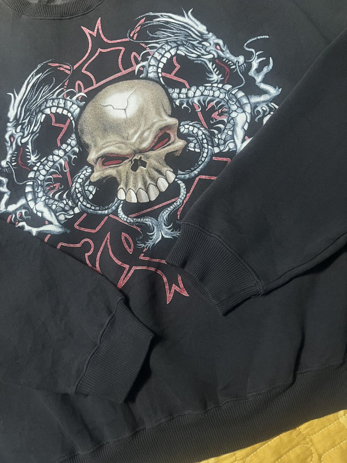 Vintage Import Gear Skull & Dragon Motif Sweatshirt Size US M / EU 48-50 / 2 - 4 Thumbnail