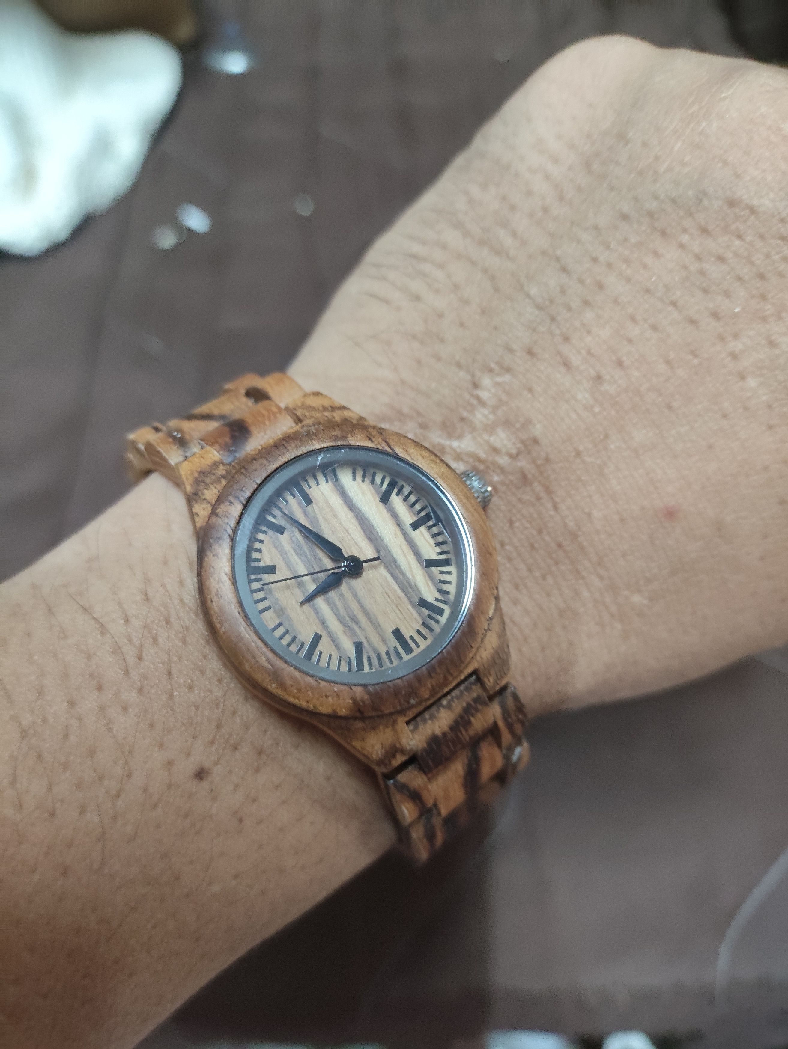 Vintage Retro Vintage FULLY Wood Watch Material (Handmade Design) Size ONE SIZE - 8 Thumbnail