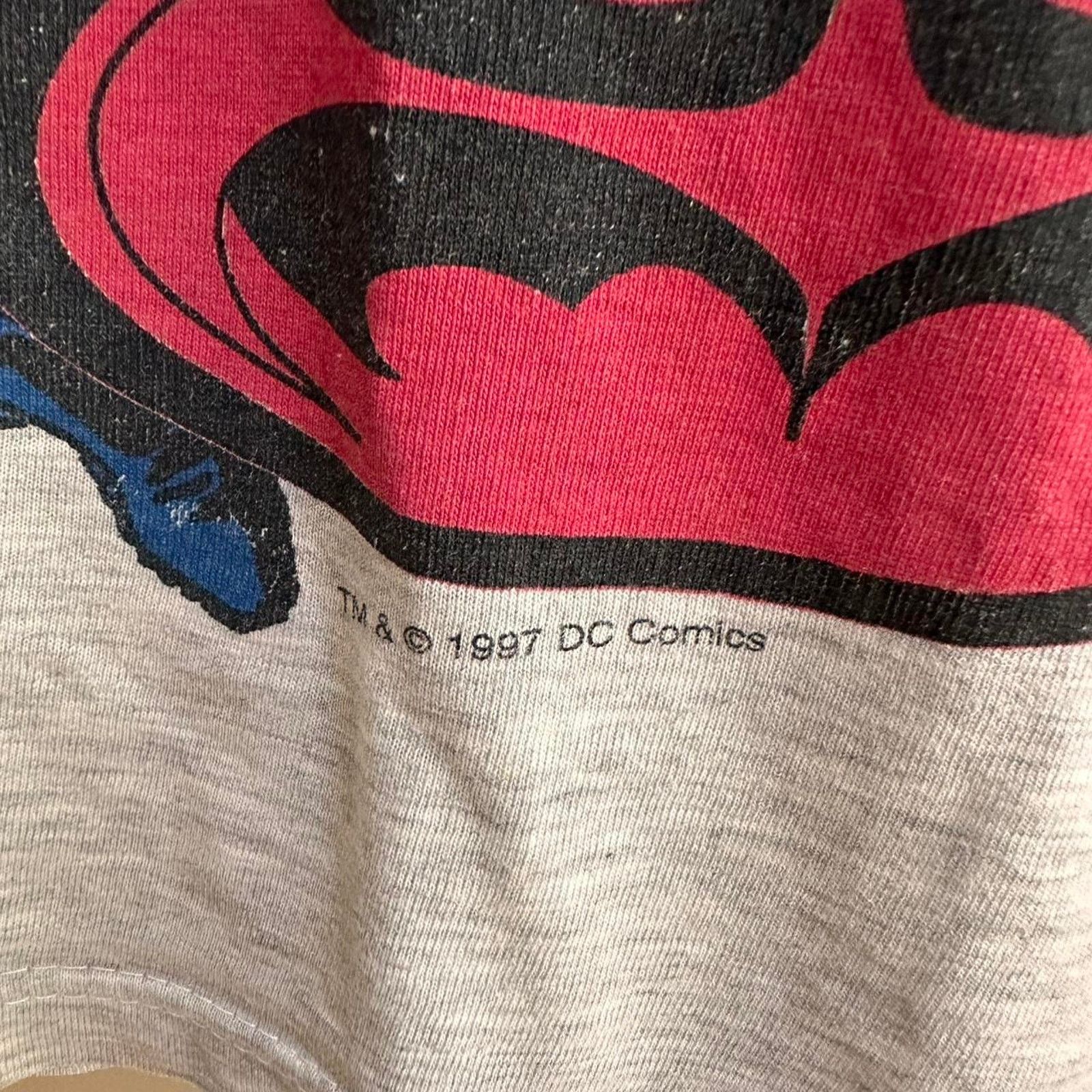 DC Comics × Vintage Vintage 1997 Batman and Robin Shirt Size US M / EU 48-50 / 2 - 5 Thumbnail