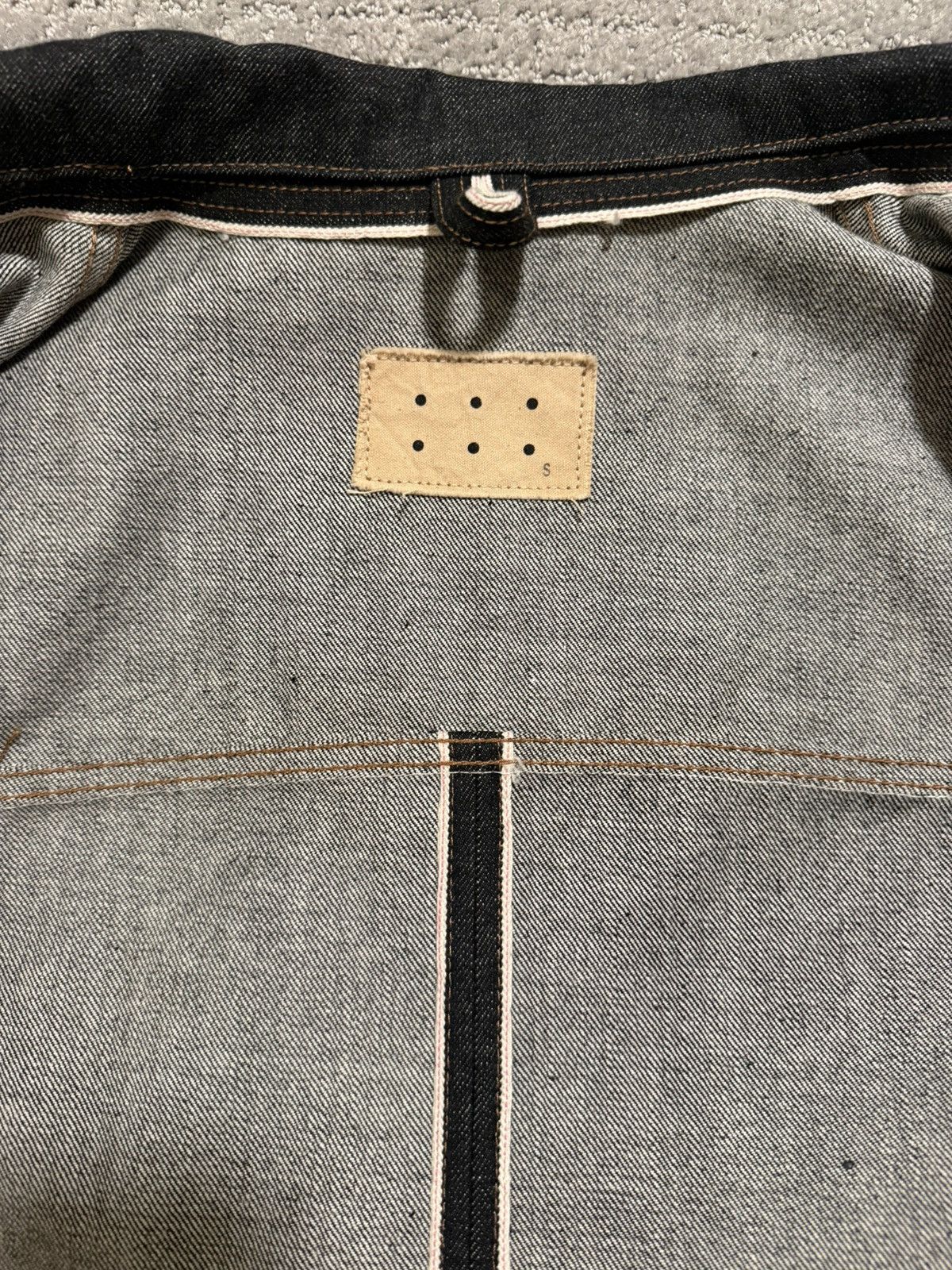 Other Borderline Kurozakura Pink Selvedge Denim Jacket Size S Size US S / EU 44-46 / 1 - 3 Thumbnail