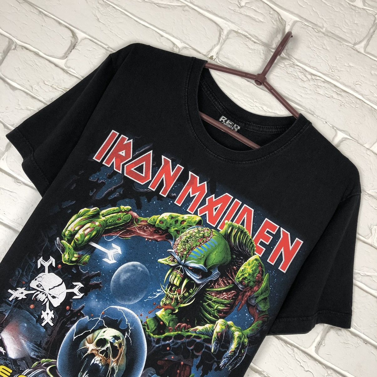 Band Tees Iron Maiden vintage tee t shirt Size US M / EU 48-50 / 2 - 2 Thumbnail