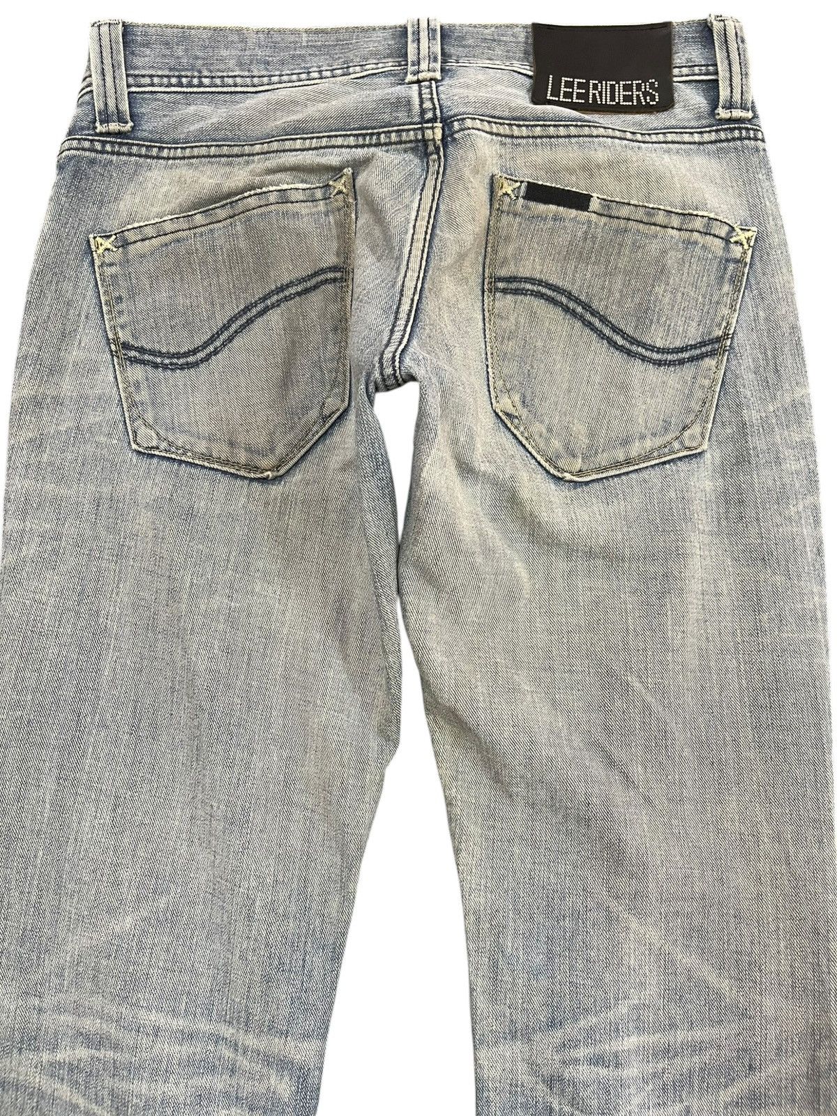 Lee Vintage Lee Riders Flare Bell Bottom Mudwash Denim Size US 32 / EU 48 - 6 Thumbnail