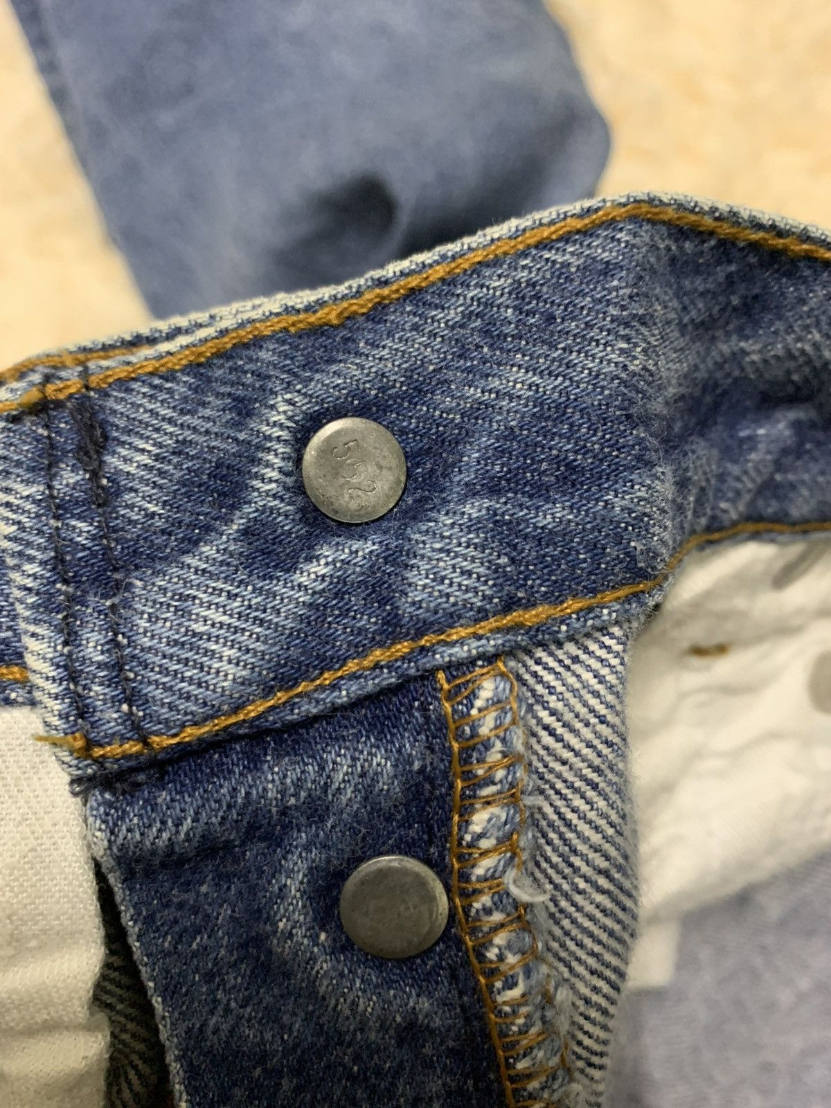 Levi's Vintage 80s Levis 501 X Super Lovers Japanese Designer Jeans Size US 28 / EU 44 - 10 Thumbnail