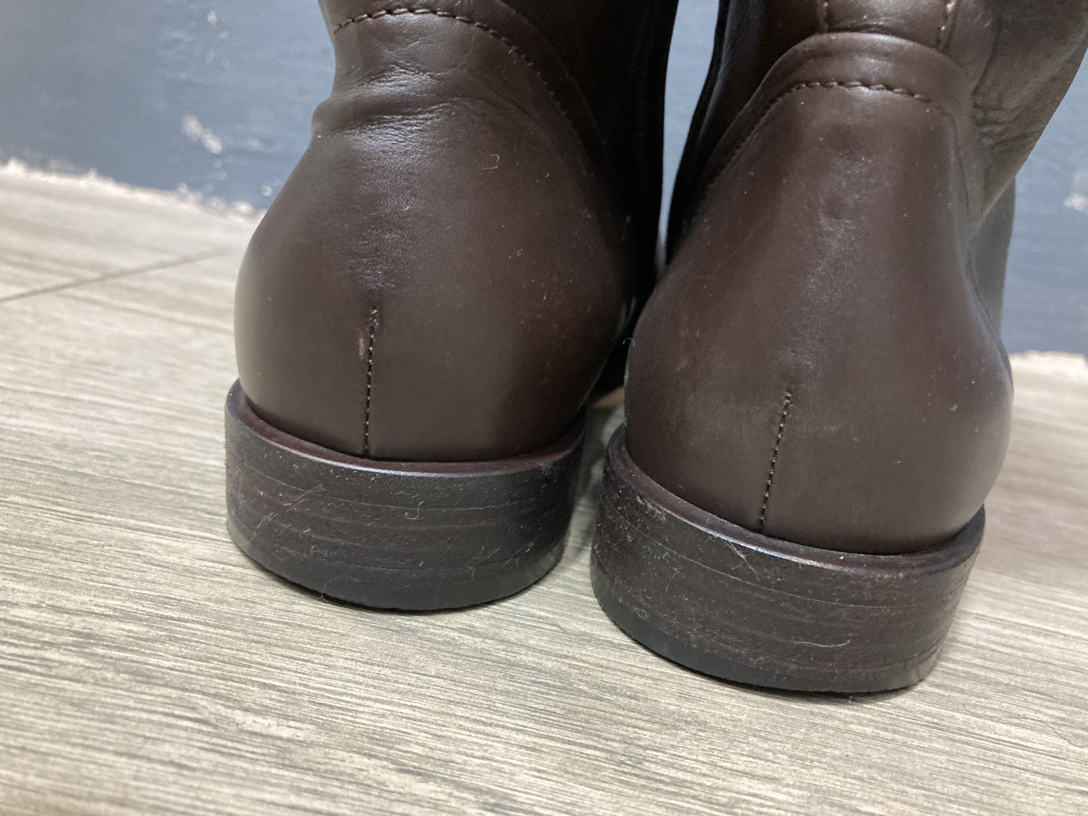Jil Sander Vintage Jil Sander Classic Brown Leather Boots‎ Size US 7.5 / IT 37.5 - 12 Thumbnail