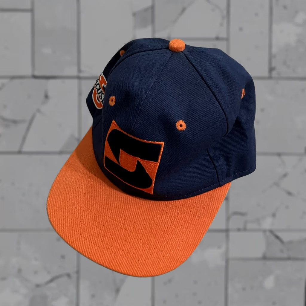 Vintage VTG Hat Syracuse USA Baseball Cap Orange Blue 6 7/8 Men Fitted USA Fitted 6 7/8 Hat Blue Orange Syracuse Men Baseball Cap VTG HaT USA 6 7/8 Size ONE SIZE - 1 Thumbnail