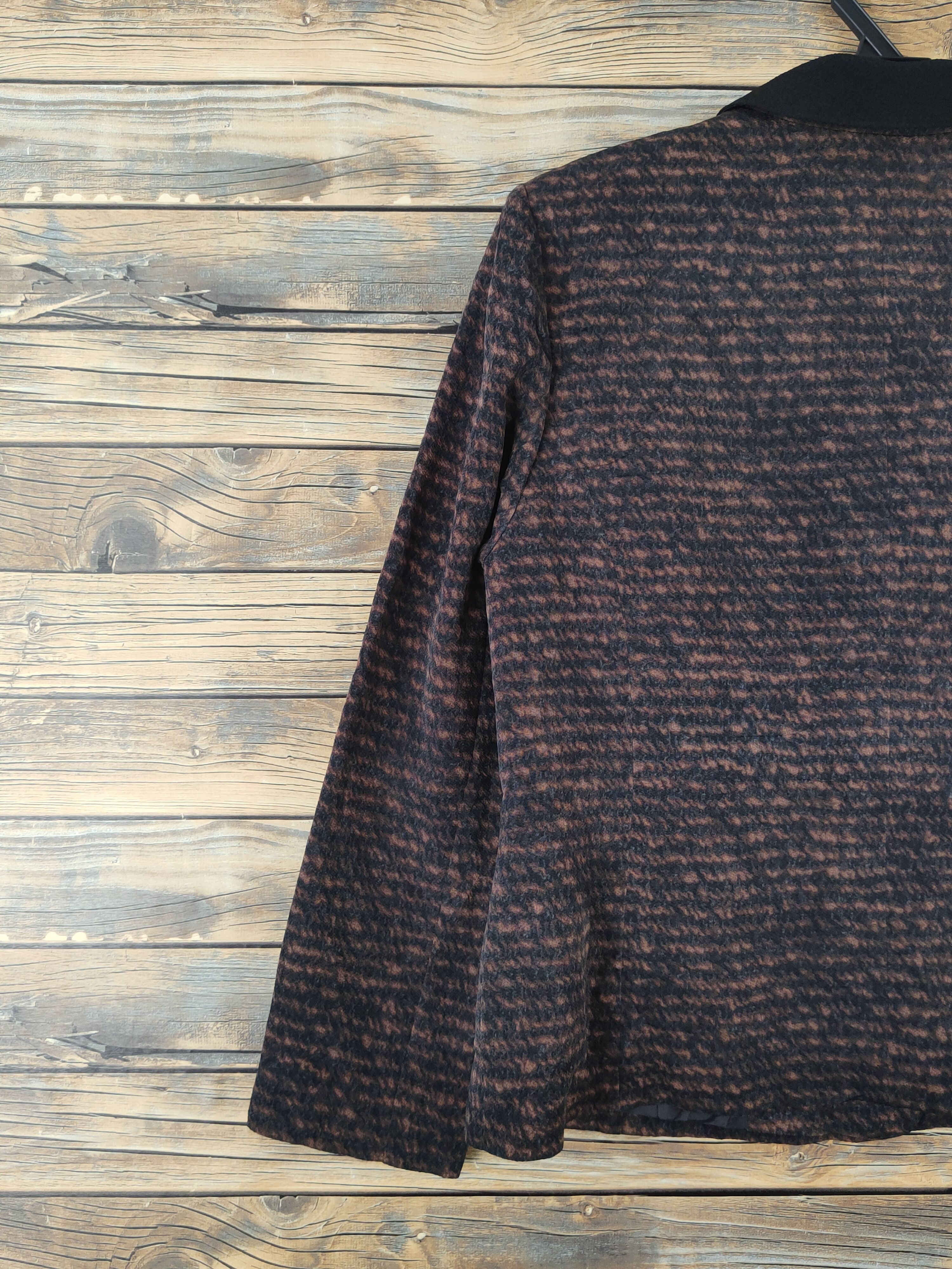 Japanese Brand × Vintage Vintage Tomi Miyazki Black Brown Blazers Size M / US 6-8 / IT 42-44 - 8 Thumbnail