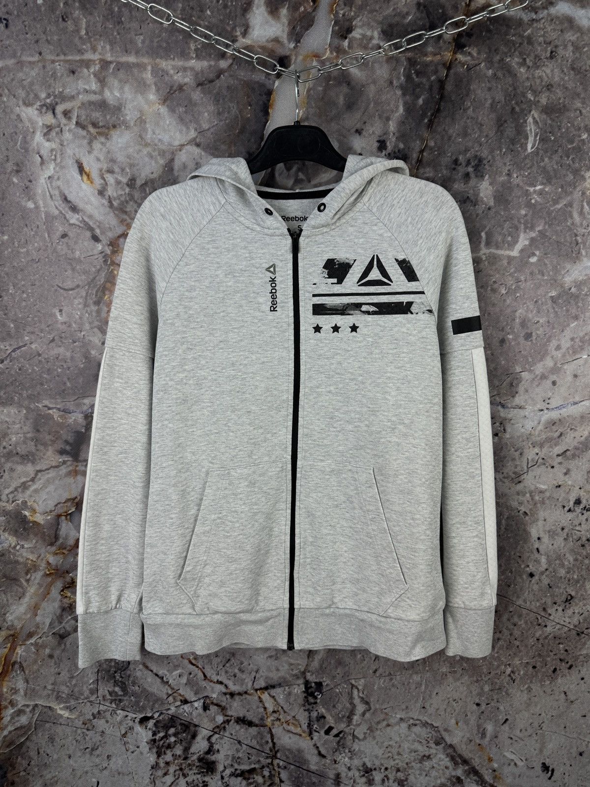 Reebok Men’s Reebok Full Zip Hoodie Sportswear Size Small Size US S / EU 44-46 / 1 - 1 Thumbnail
