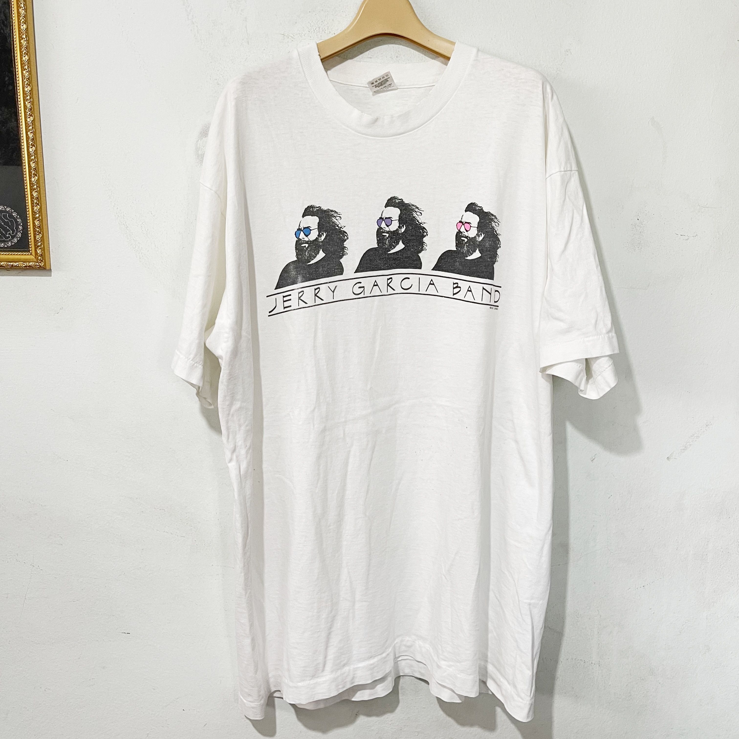 Vintage Vintage 1991 Jerry Garcia Band T-Shirt Size US XL / EU 56 / 4 - 1 Thumbnail