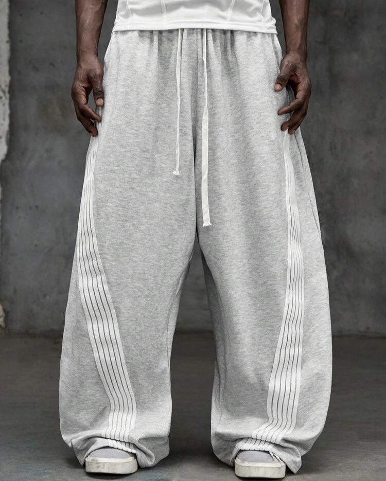 Japanese Brand Fukiishi x oue Striped Baggy Pants Size US 29 - 5 Thumbnail