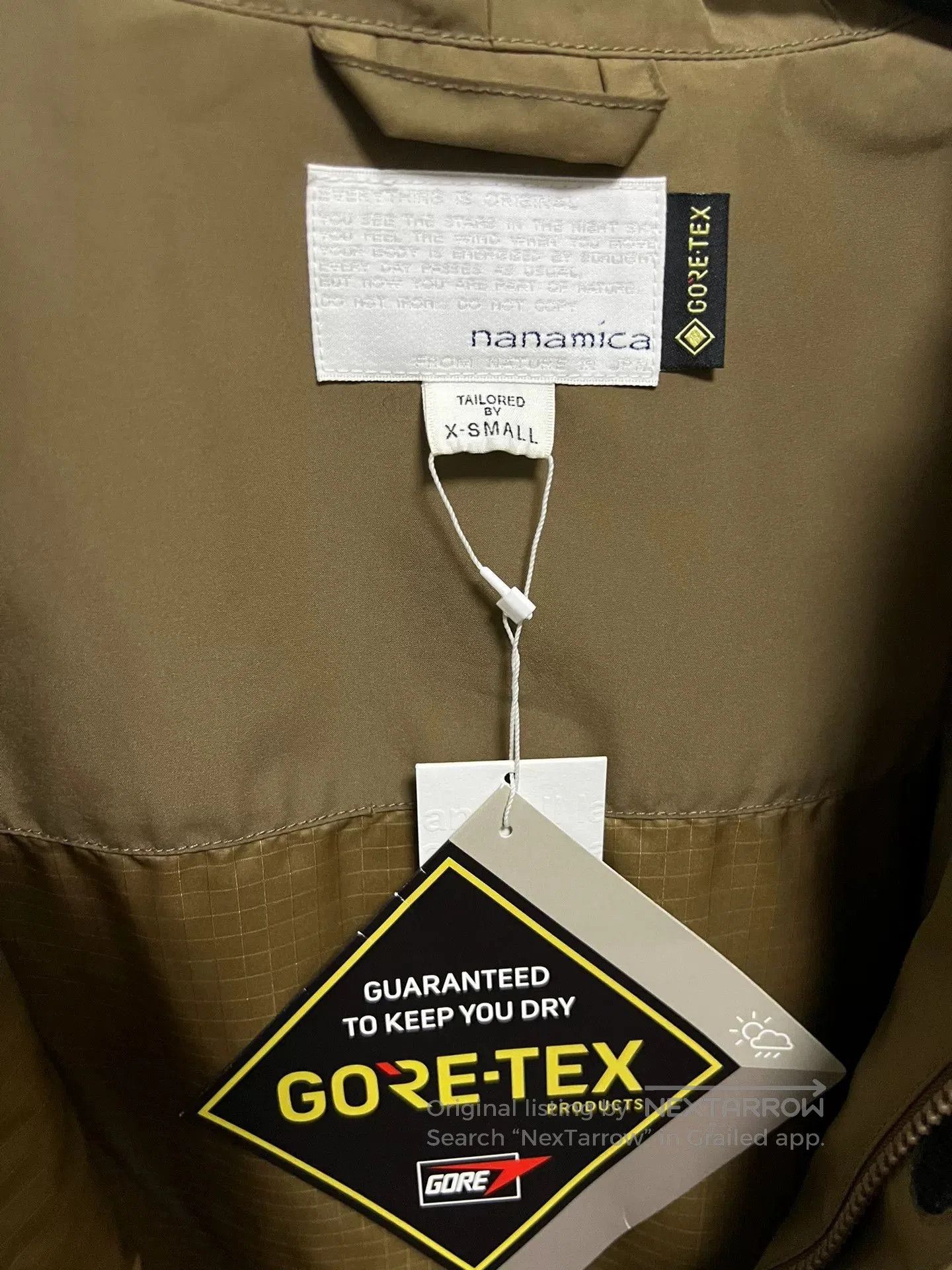 Nanamica nanamica GORE. Size US XS / EU 42 / 0 - 5 Thumbnail