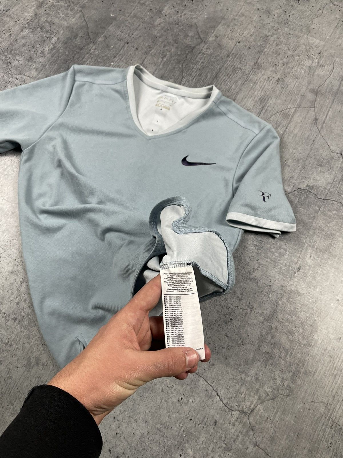 Nike Nike RF Roger Federer Tee Shirt Size US S / EU 44-46 / 1 - 4 Thumbnail