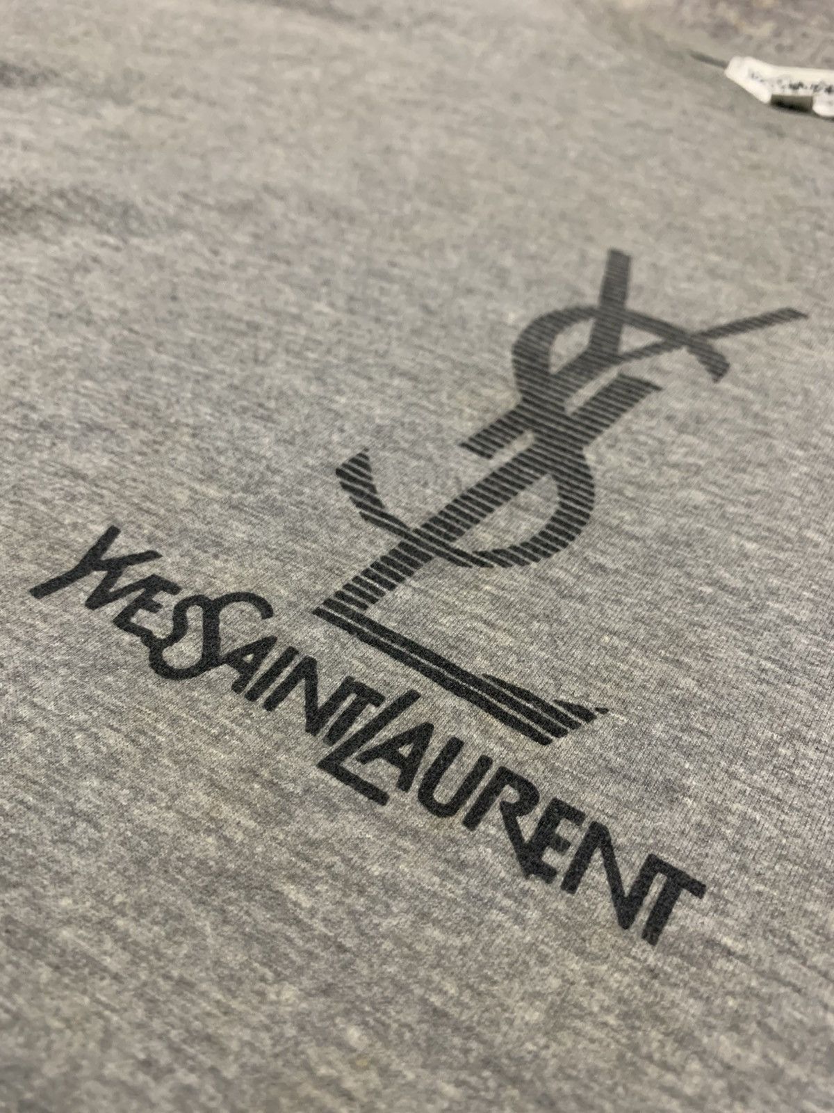 Yves Saint Laurent Vintage YSL Pour Homme Yves Saint Laurent Tshirt Size US L / EU 52-54 / 3 - 3 Thumbnail