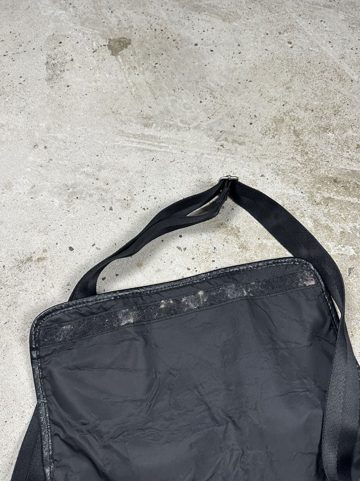 Diesel Vintage Y2K Diesel Black Shoulder Messenger Bag Size ONE SIZE - 8 Thumbnail
