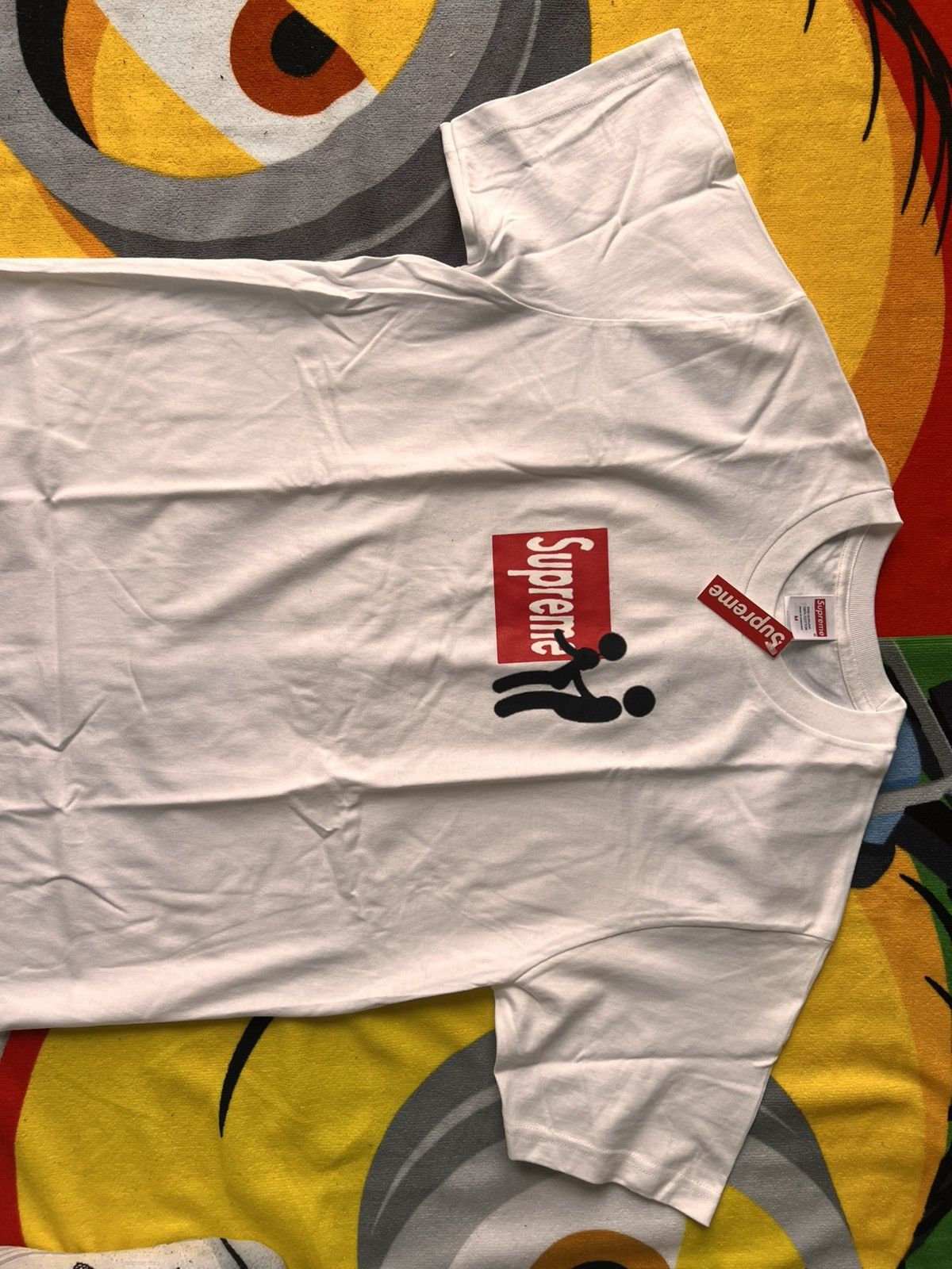 Supreme Supreme Stick Figure xxx sex doggy t-shirt white box logo Size US M / EU 48-50 / 2 - 11 Thumbnail