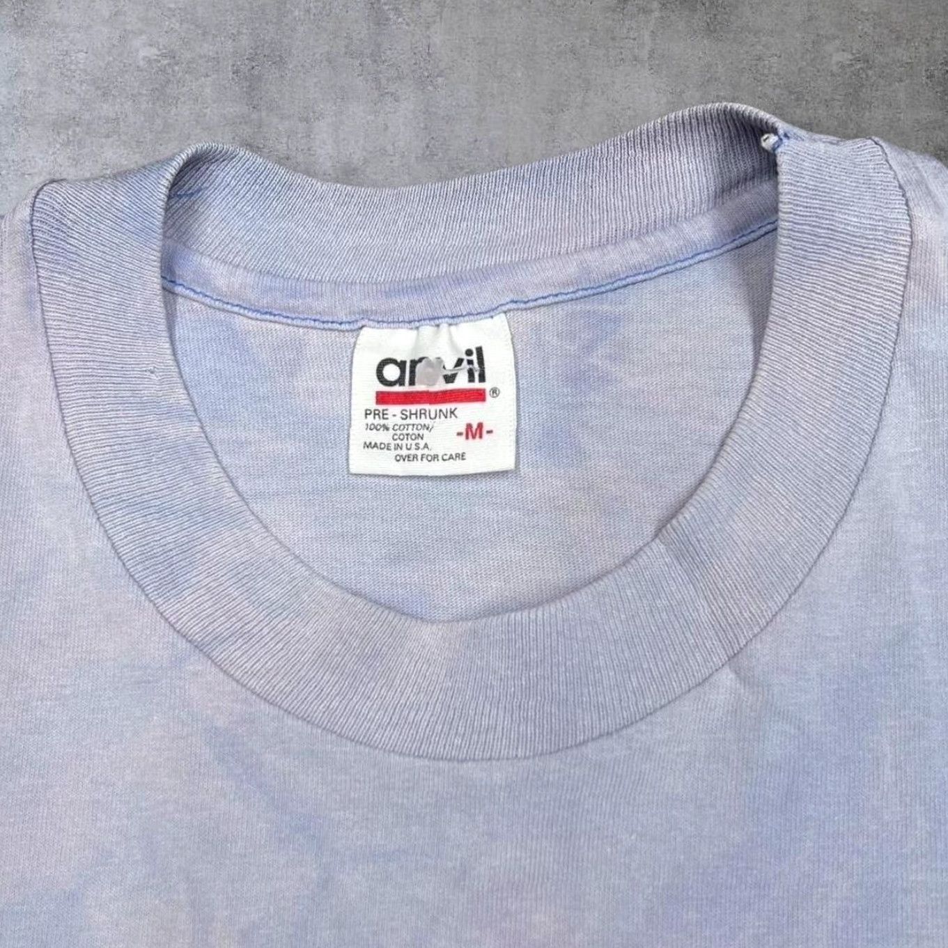 Anvil Vintage Anvil Cape Hatteras Souvenir Tie Dye Single Stitch T-Shirt M Mens Shirt Blue/Purple Embroidered 90s Fly XY126 Size US M / EU 48-50 / 2 - 4 Thumbnail