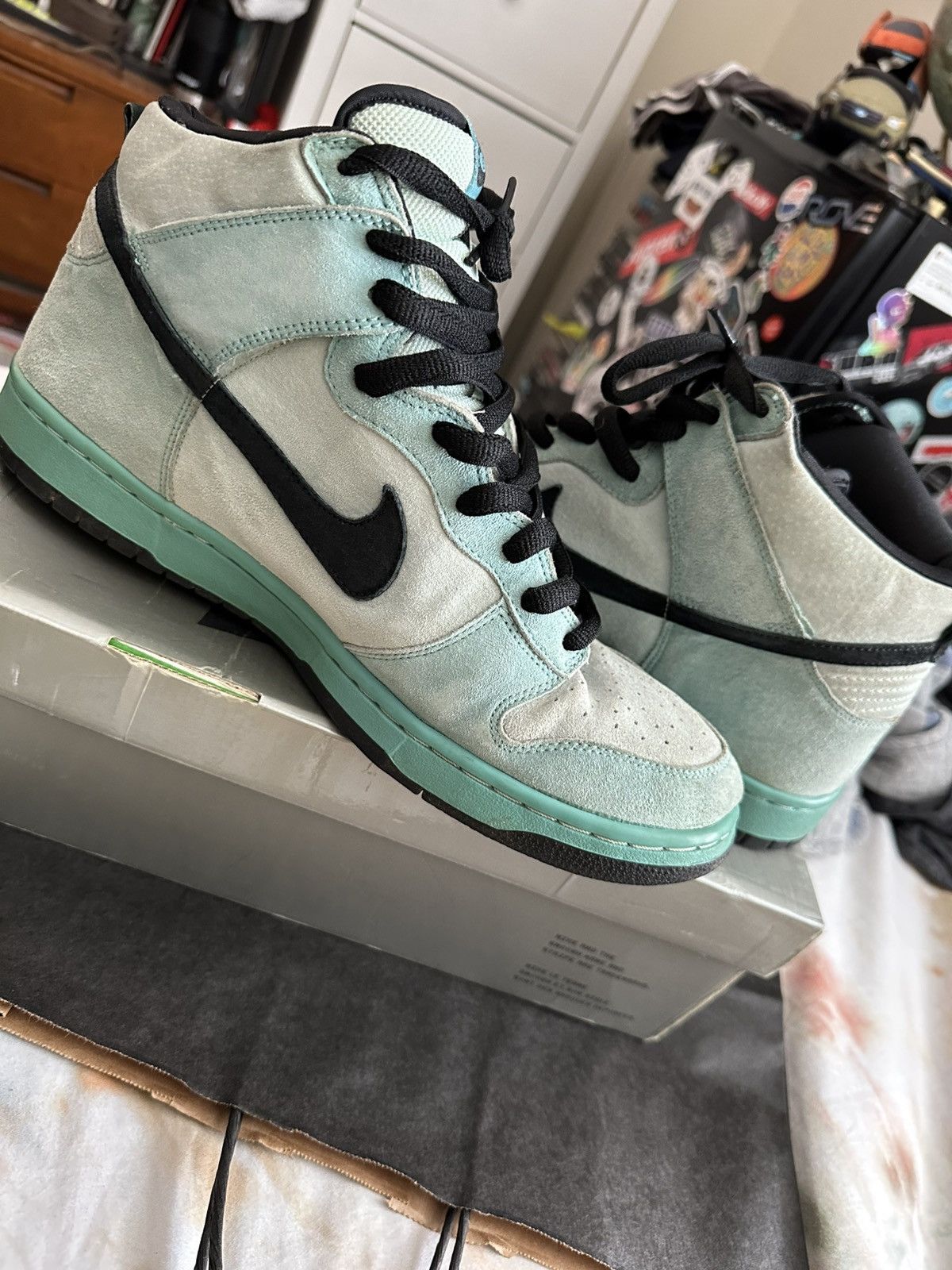 Nike × Nike SB Nike Dunk SB sea crystal high 04’ Size US 12.5 / EU 45-46 - 7 Thumbnail