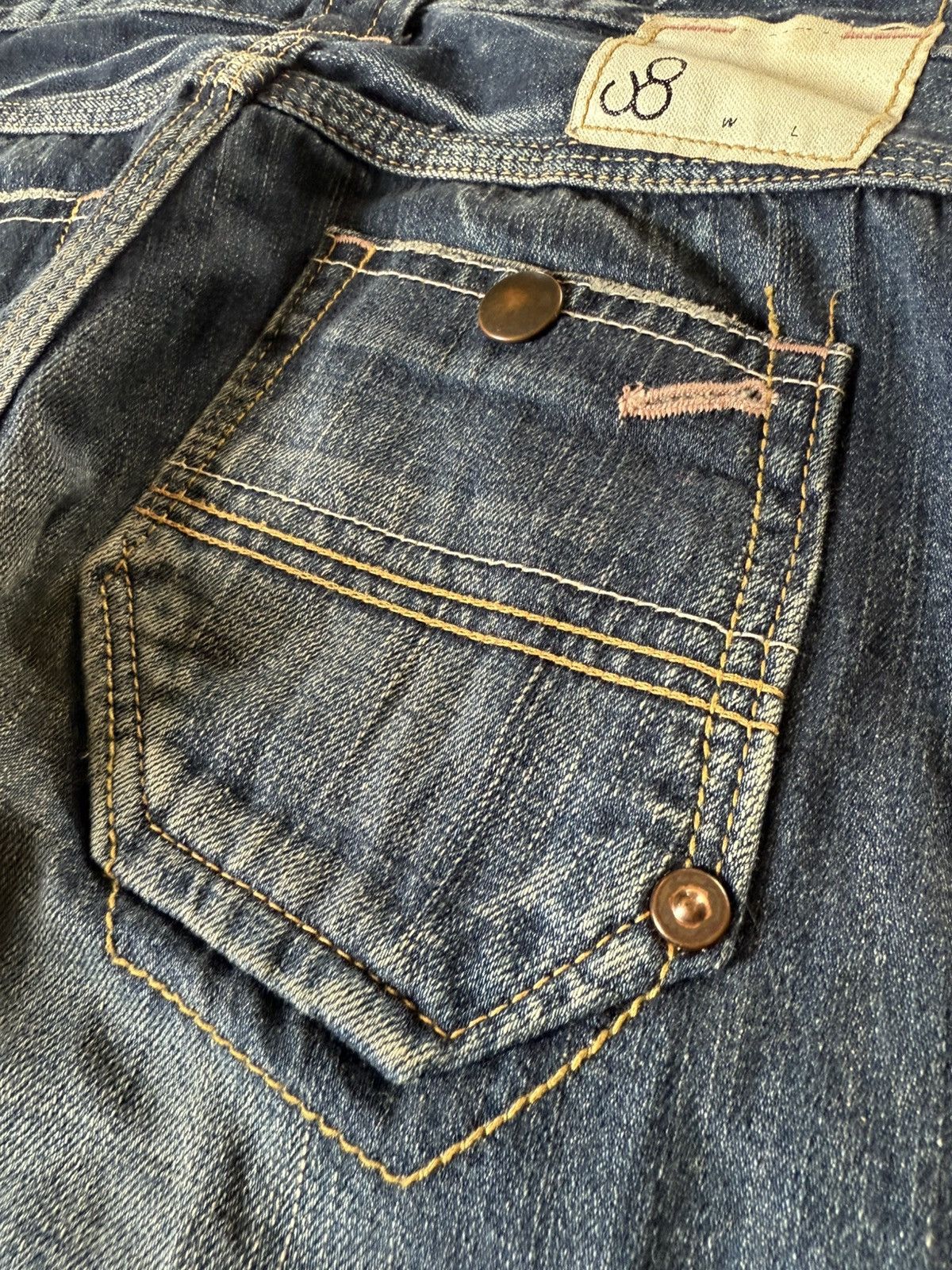 Japanese Brand JohnBull Japan Carpenter Wide Leg Flared Jeans Size US 29 - 20 Thumbnail