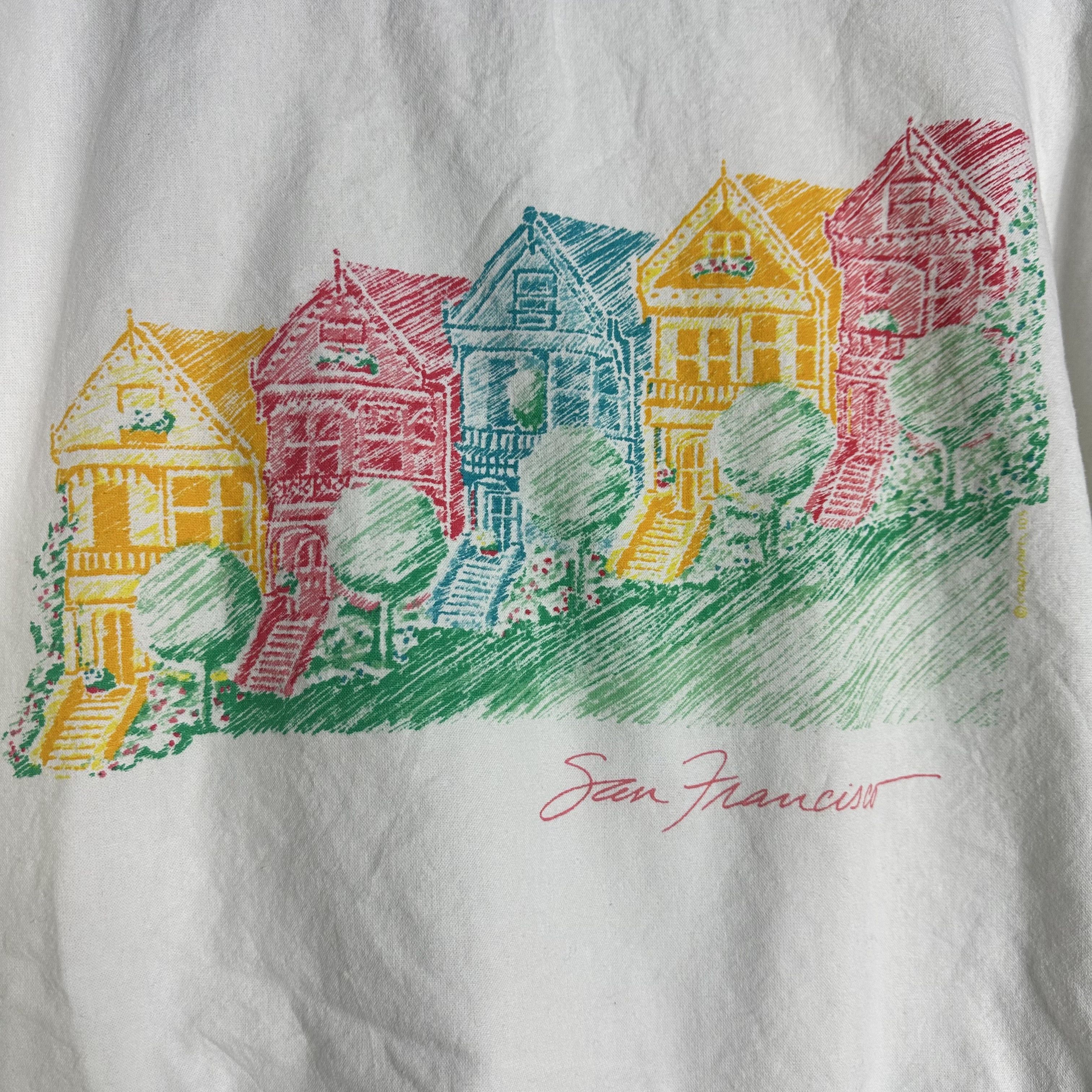 Vintage 🔥RARE🔥Vintage Crazy Shirts Art San Francisco Sweatshirt Size US M / EU 48-50 / 2 - 3 Thumbnail