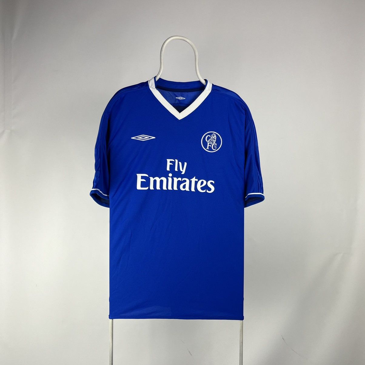 Chelsea Soccer Chelsea Home football 2003 Soccer Umbro Jersey Champions JT Size US XXL / EU 58 / 5 - 1 Thumbnail