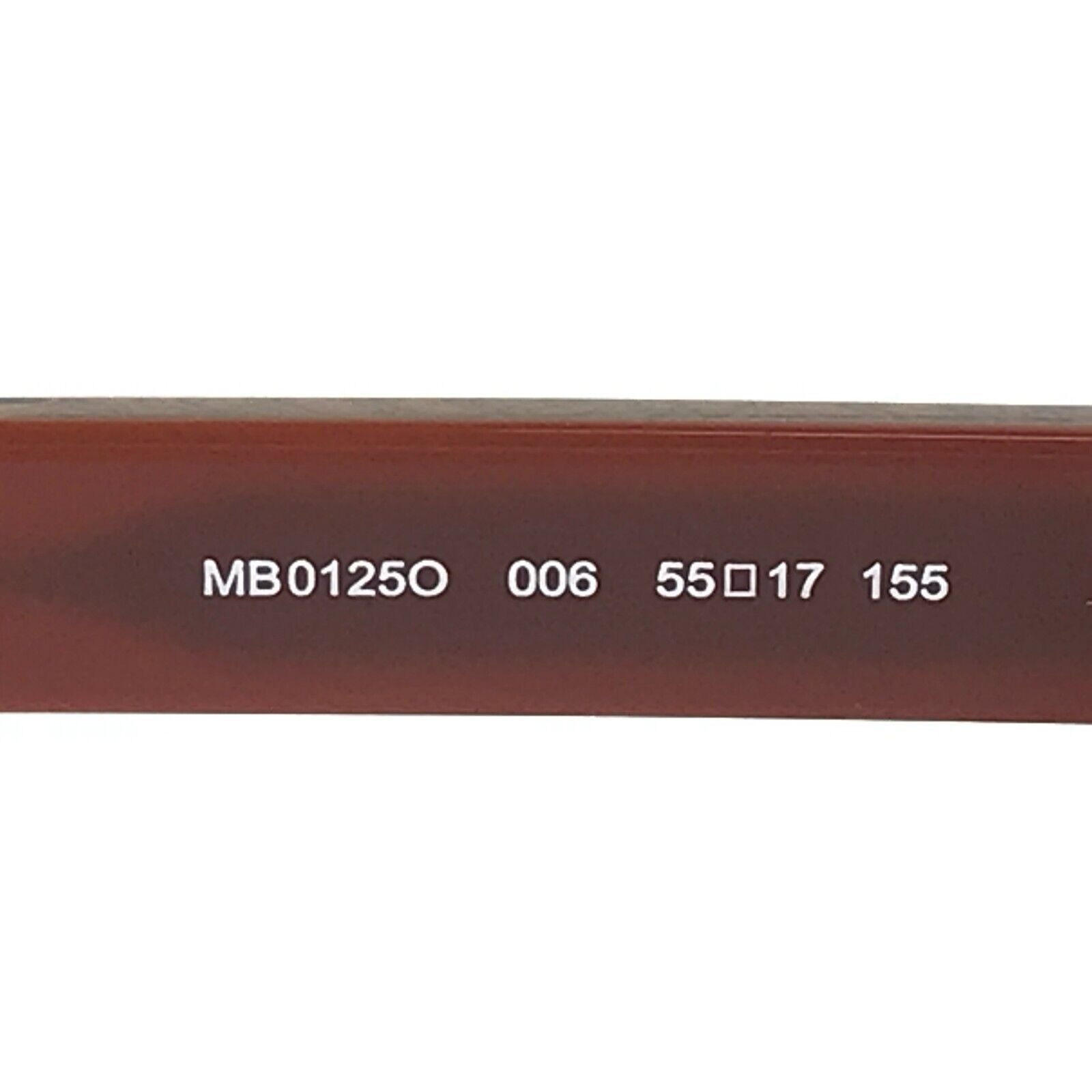 Montblanc NEW Montblanc MB0125O - 006 Striped Horn(889652306704-KBA) Size ONE SIZE - 6 Thumbnail
