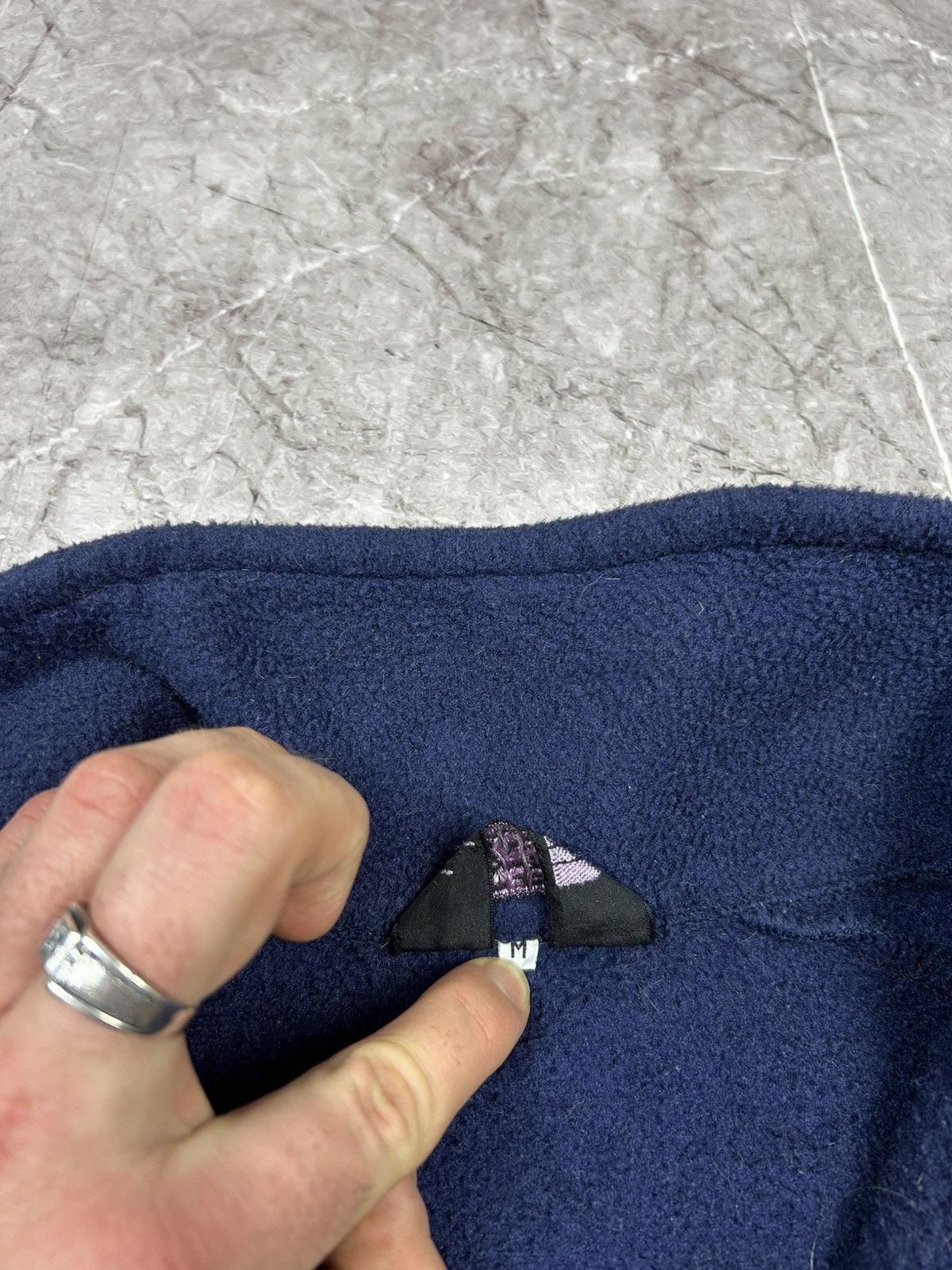 The North Face Vintage TNF the north face fleece polartec placket pullover Size US M / EU 48-50 / 2 - 8 Thumbnail