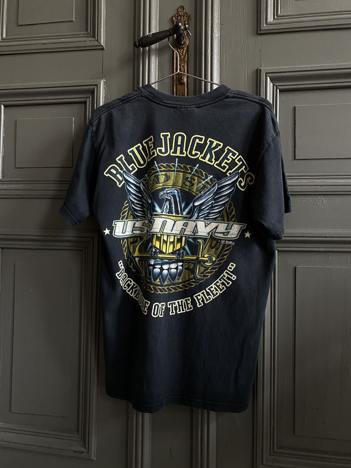 Vintage 7.62 Design Us.Navy Vintage Army T-Shirt. Size US L / EU 52-54 / 3 - 9 Thumbnail