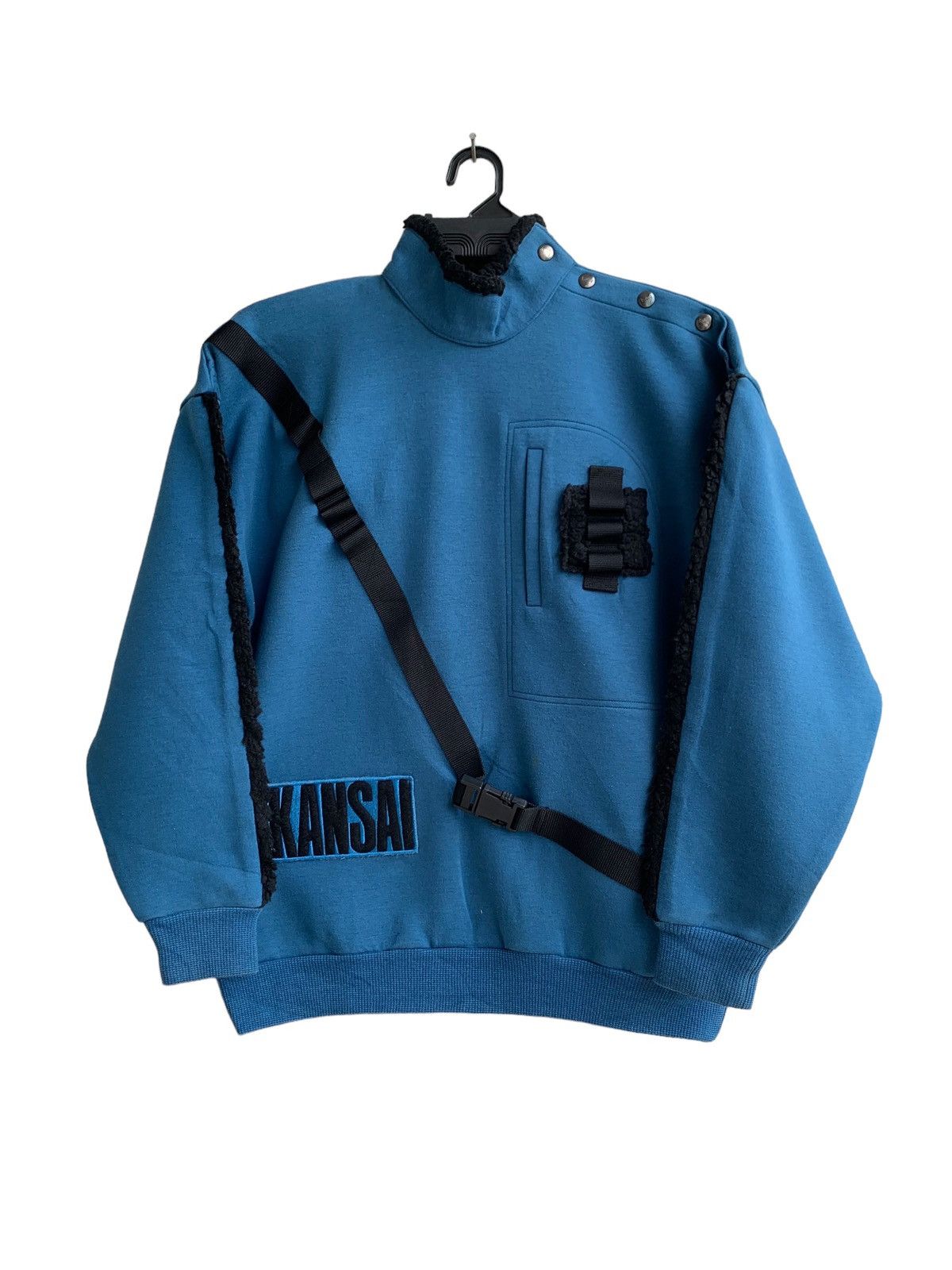 Japanese Brand × Kansai Yamamoto 🔥Vintage Kansai O2 Spell Out Sweatshirts Size US M / EU 48-50 / 2 - 2 Thumbnail