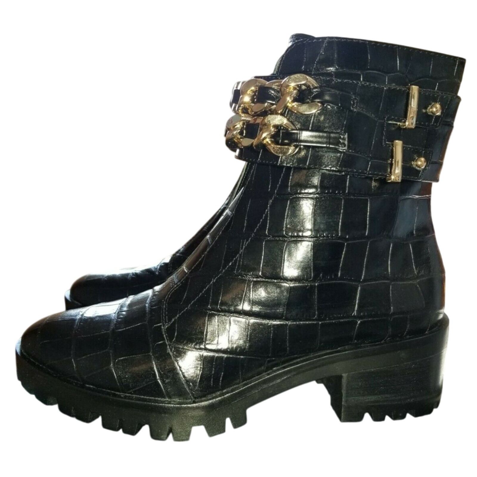 Karl Lagerfeld KARL LAGERFELD PARIS Palmer Combat Boots NEW 7.5 Size US 7.5 / IT 37.5 - 2 Thumbnail