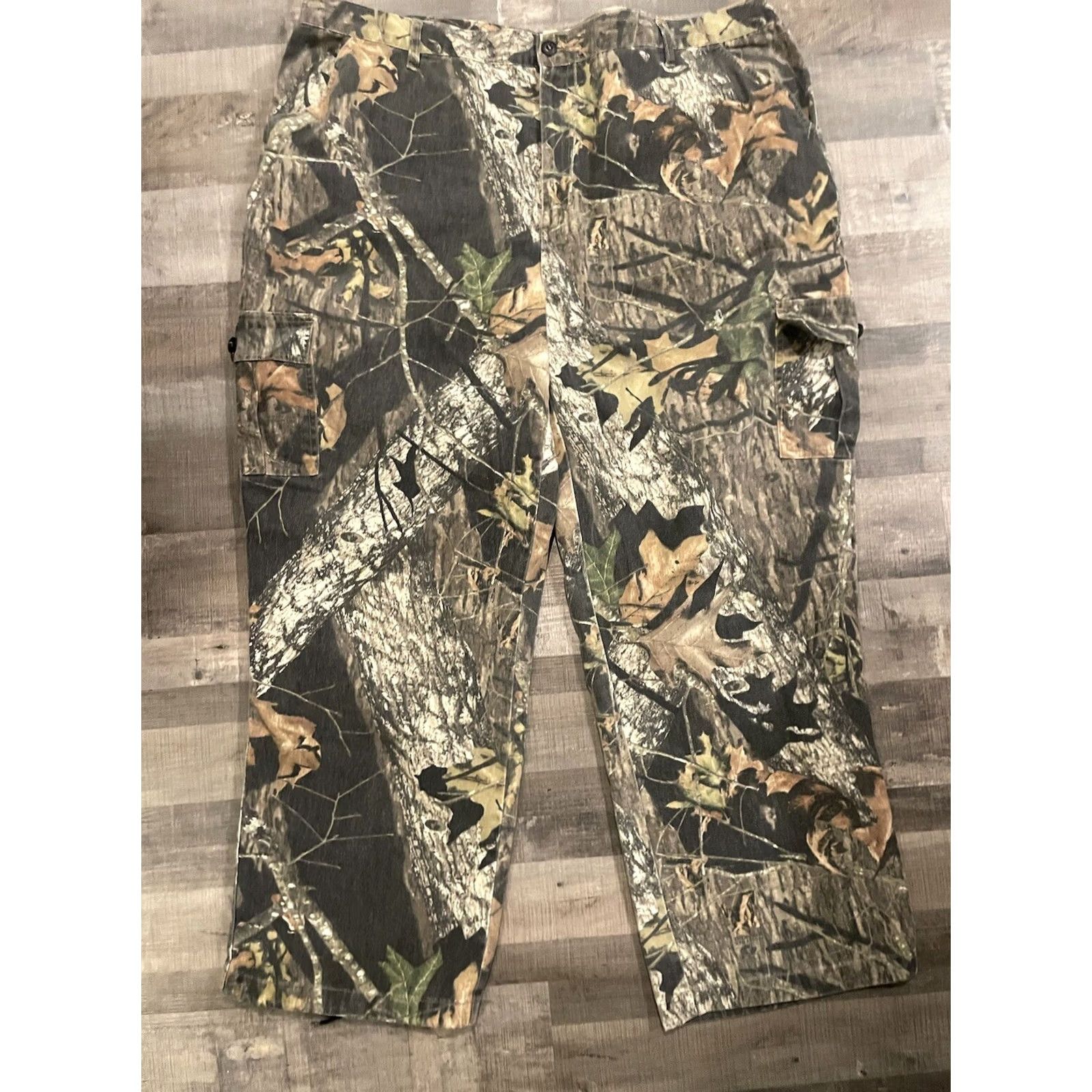 Vintage Vintage 90s Mossy Oak Camo Cargo Pants - XL Size US 36 / EU 52 - 7 Thumbnail