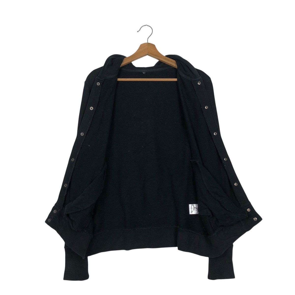 Japanese Brand Superfly Owl “Live Force” Keyhole Graphic Hoodie – Black Size US S / EU 44-46 / 1 - 15 Thumbnail
