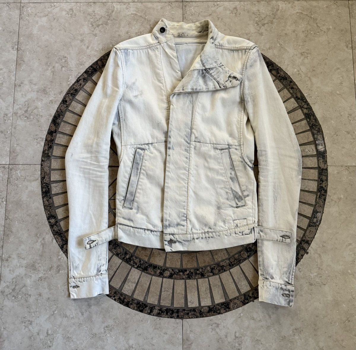 Rick Owens × Rick Owens Drkshdw 2010’s Rick Owens DRKSHDW Slave Denim Jacket Size US XS / EU 42 / 0 - 2 Thumbnail