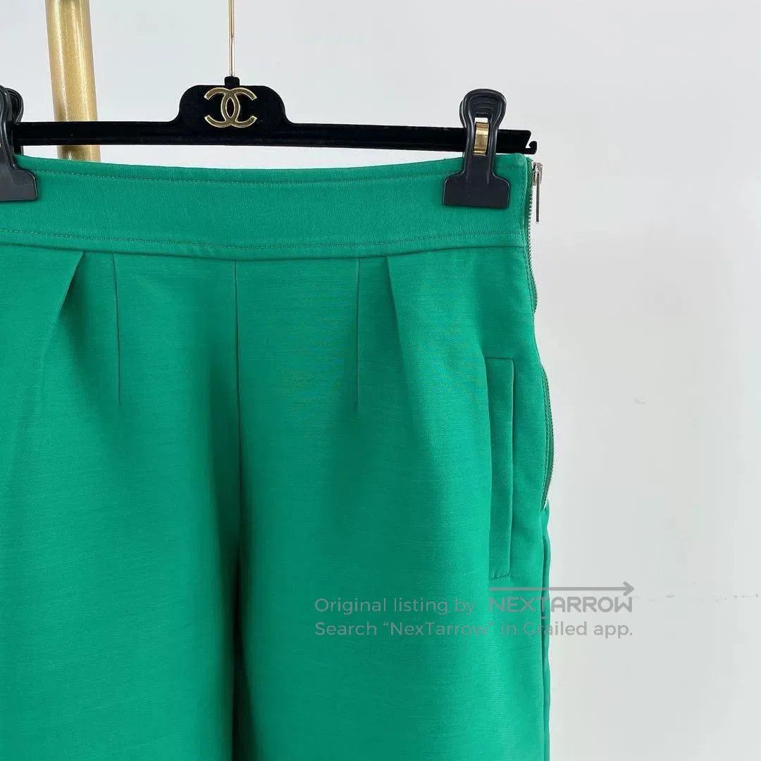 Louis Vuitton Louis Vuitton Green Shorts Size 40. Size 39" - 3 Thumbnail