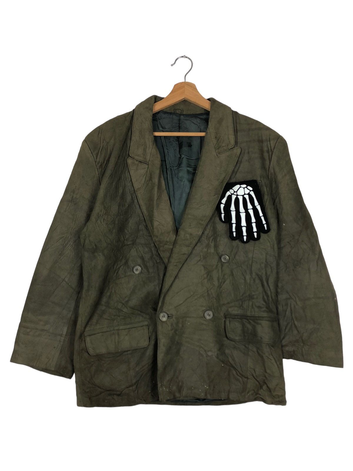 Japanese Brand 🔥Rare Double Breast Velvet Chore Jacket Sub Urban Tokyo Size US M / EU 48-50 / 2 - 1 Thumbnail