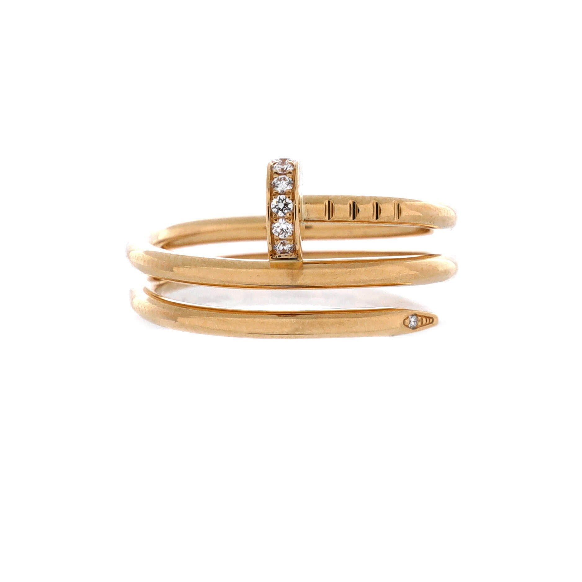 Cartier Juste un Clou Double Ring Size ONE SIZE - 1 Thumbnail