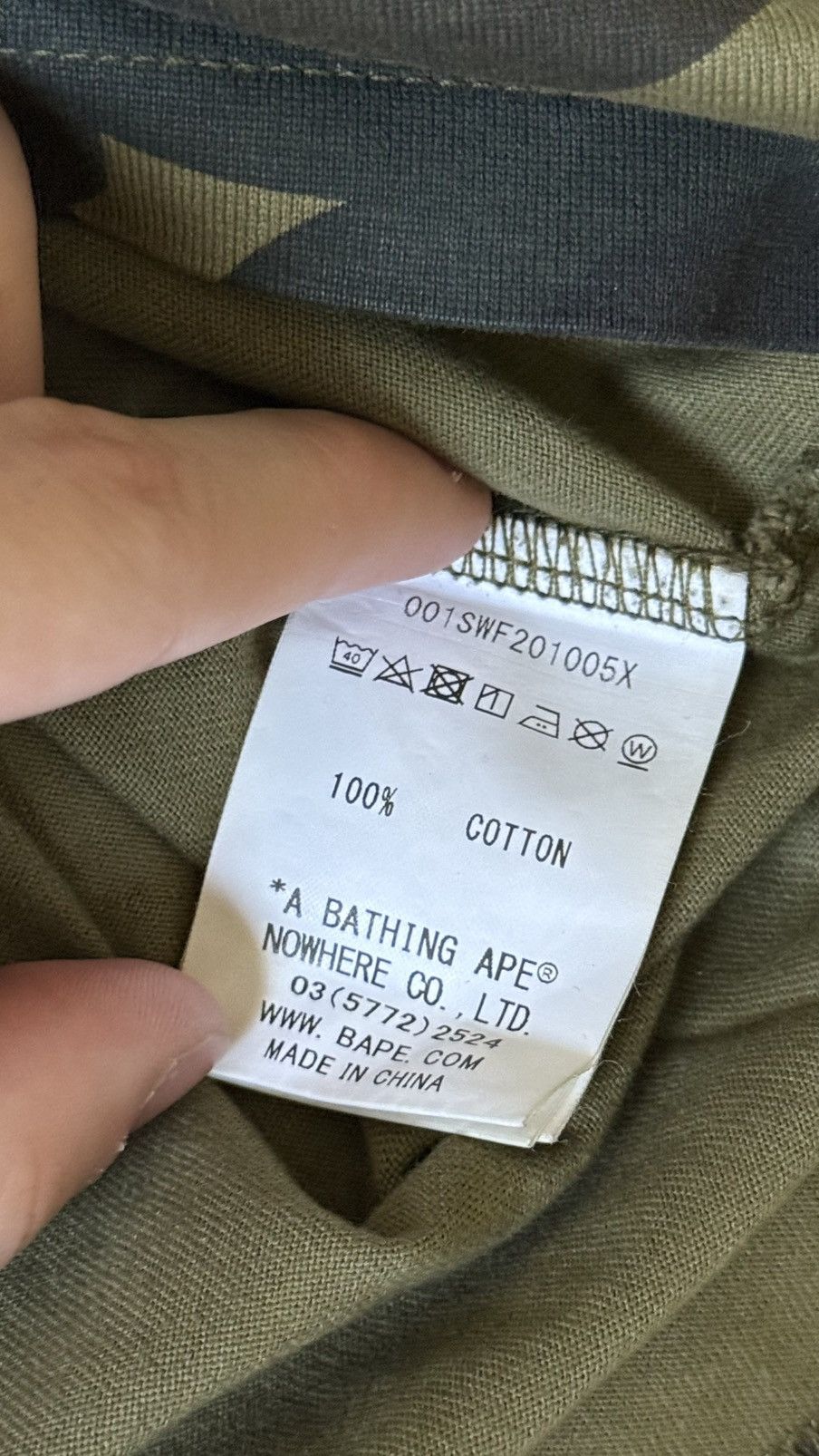 Bape Bape Camo Funthera Militia T-Shirt Size US XL / EU 56 / 4 - 4 Thumbnail