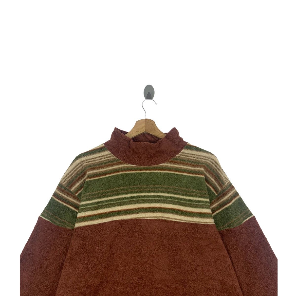 Coca Cola × Vintage Vintage COCA COLA Small Logo Fleece Turtle Neck Long Sleeve Size US L / EU 52-54 / 3 - 3 Thumbnail