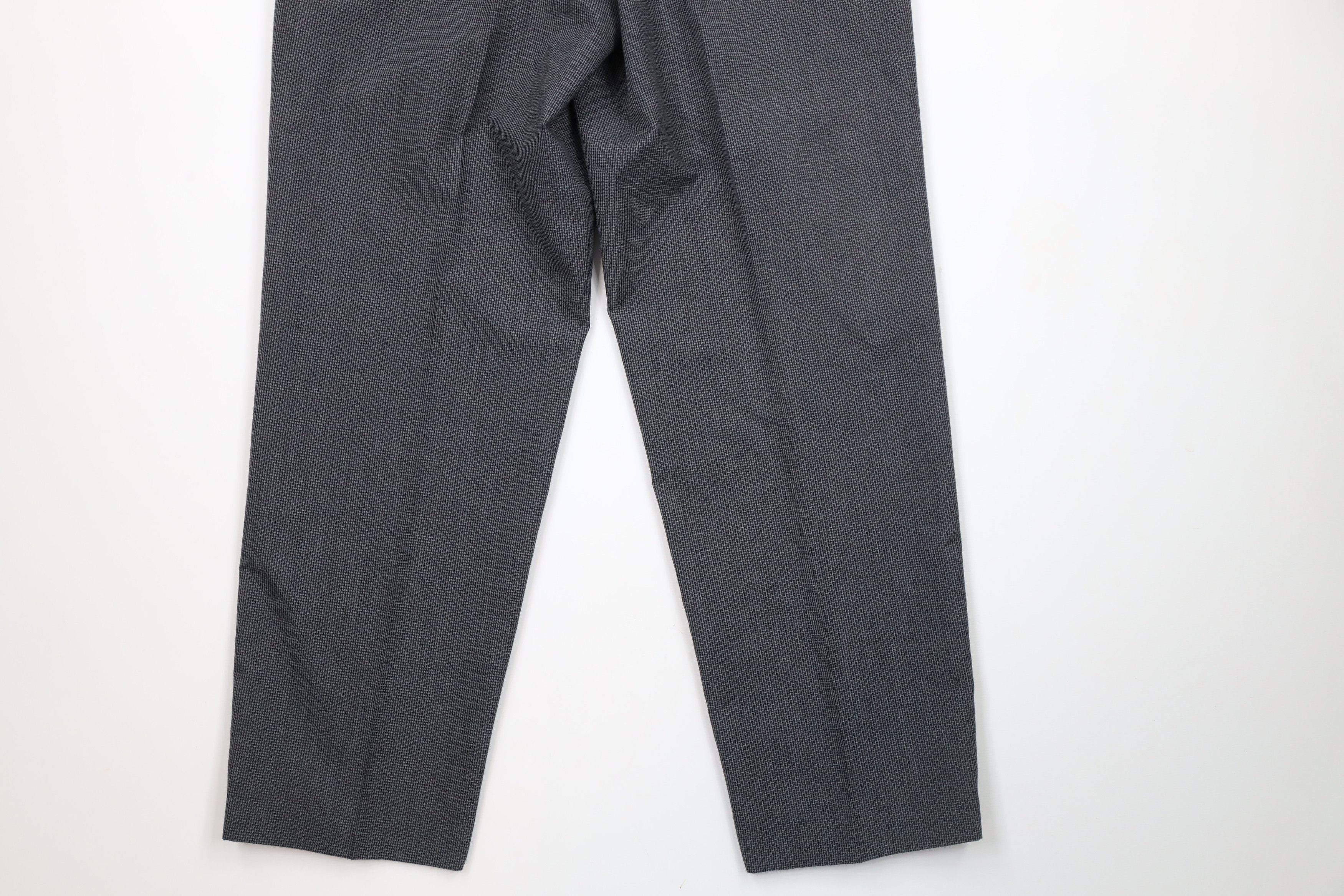 Vintage Vintage 90s Streetwear Wide Leg Houndstooth Chino Pants Size US 32 / EU 48 - 11 Thumbnail