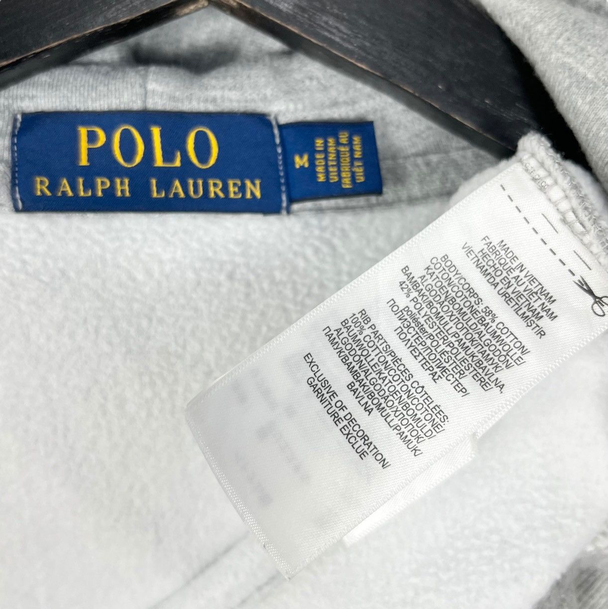 Designer × Polo Ralph Lauren Polo Ralph Lauren Zipper Hoodie Size US M / EU 48-50 / 2 - 8 Thumbnail