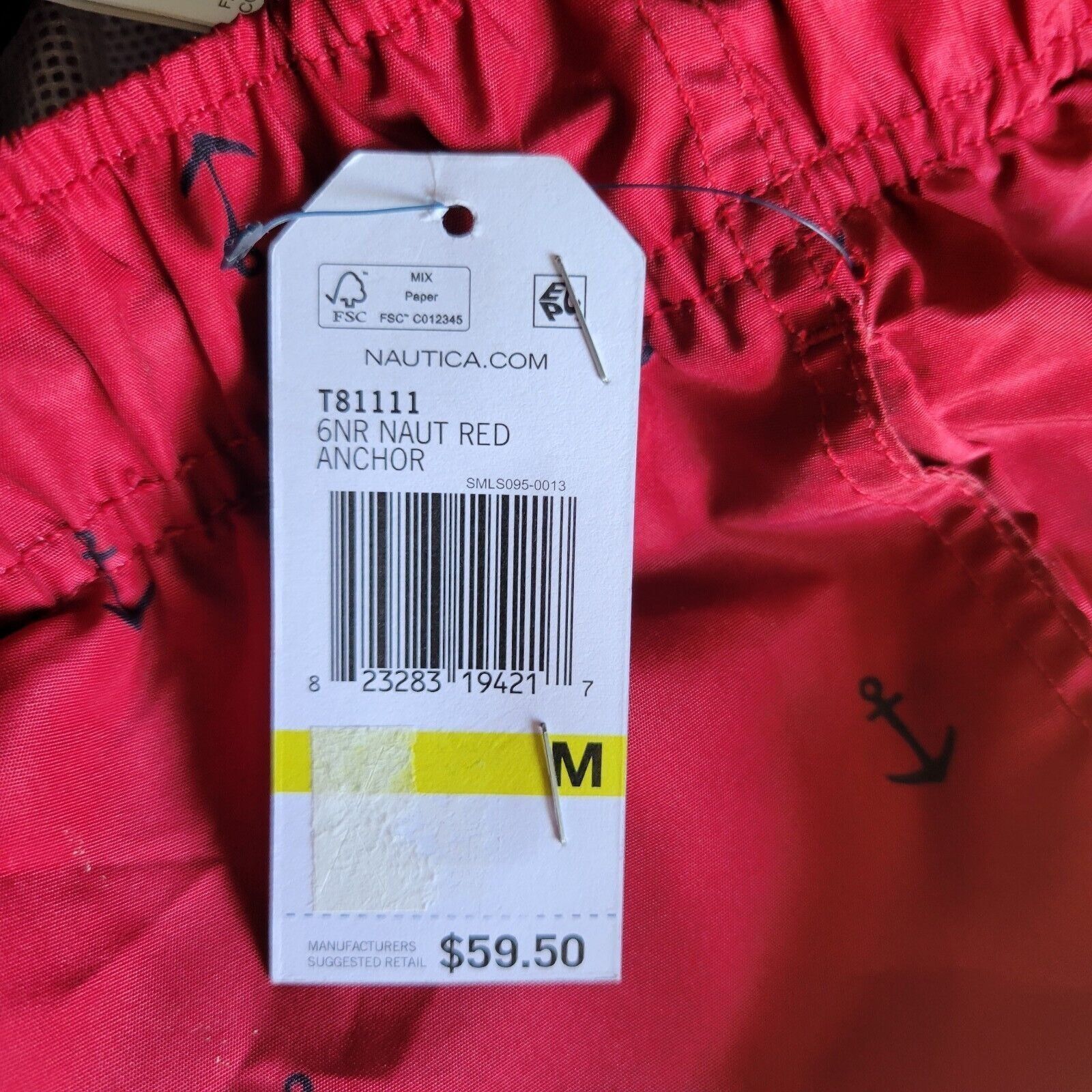 Nautica Men's Nautica Swimwear. Size Medium Size US 32 / EU 48 - 8 Thumbnail