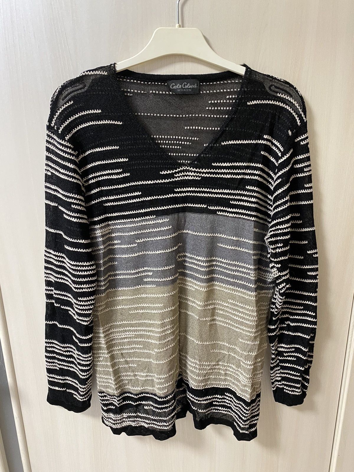 Carlo Colucci Vintage Carlo Colucci sweater blouse Size XL / US 12-14 / IT 48-50 - 4 Thumbnail