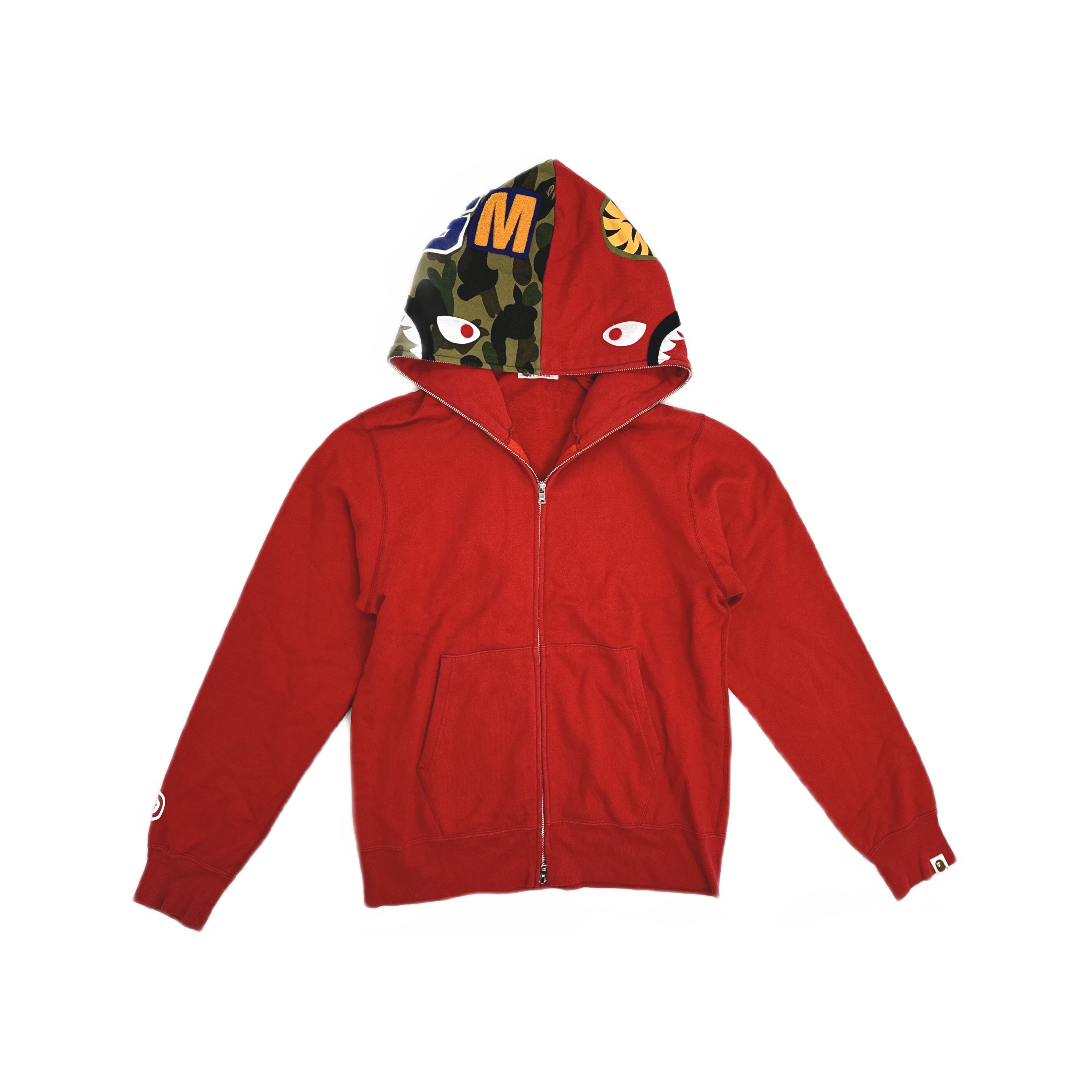 Bape × Nigo BAPE Holstein full zip hoodie Gray COW A Bathing Ape