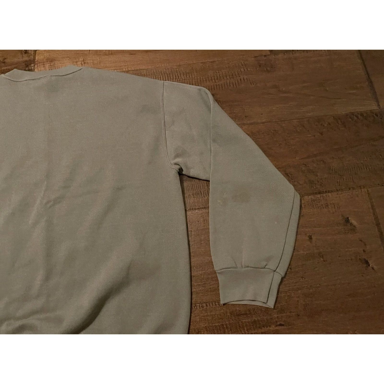 Vintage VINTAGE Briar Creek Sweatshirt Fish Adult L Tan Pullover 50/50 Regular Mens Size US L / EU 52-54 / 3 - 6 Thumbnail