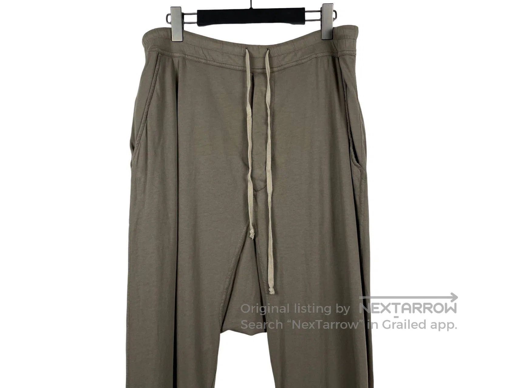 Rick Owens Rick Owens size M Thin Drop Crotch Long Pants Size US 27 - 2 Thumbnail