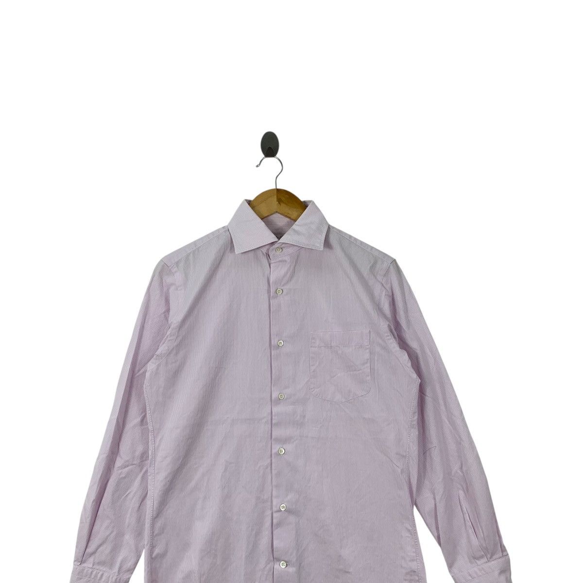 SHIPS SHIPS x COTONIFICIO ALBINI Tailoring Fit Button Ups Casual Size S / US 4 / IT 40 - 2 Thumbnail